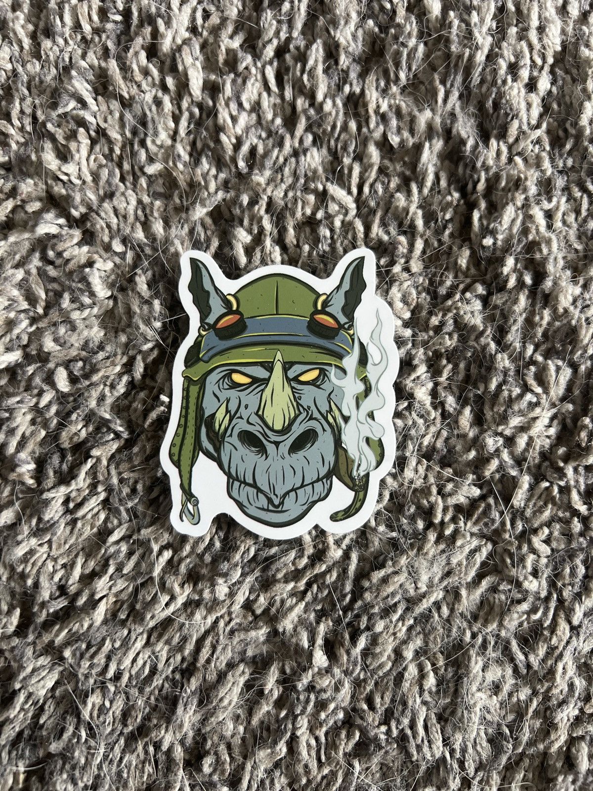 Hypebeast × Vintage Teenage Mutant Ninja Turtles Rocksteady Sticker Size ONE SIZE - 1 Thumbnail