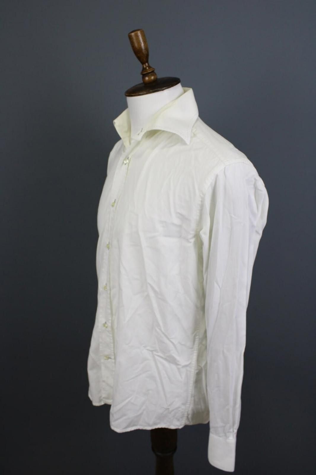 Katharine Hamnett London Katharine Hamnett London White Shirt Size 41 / 16 Size US M / EU 48-50 / 2 - 8 Thumbnail