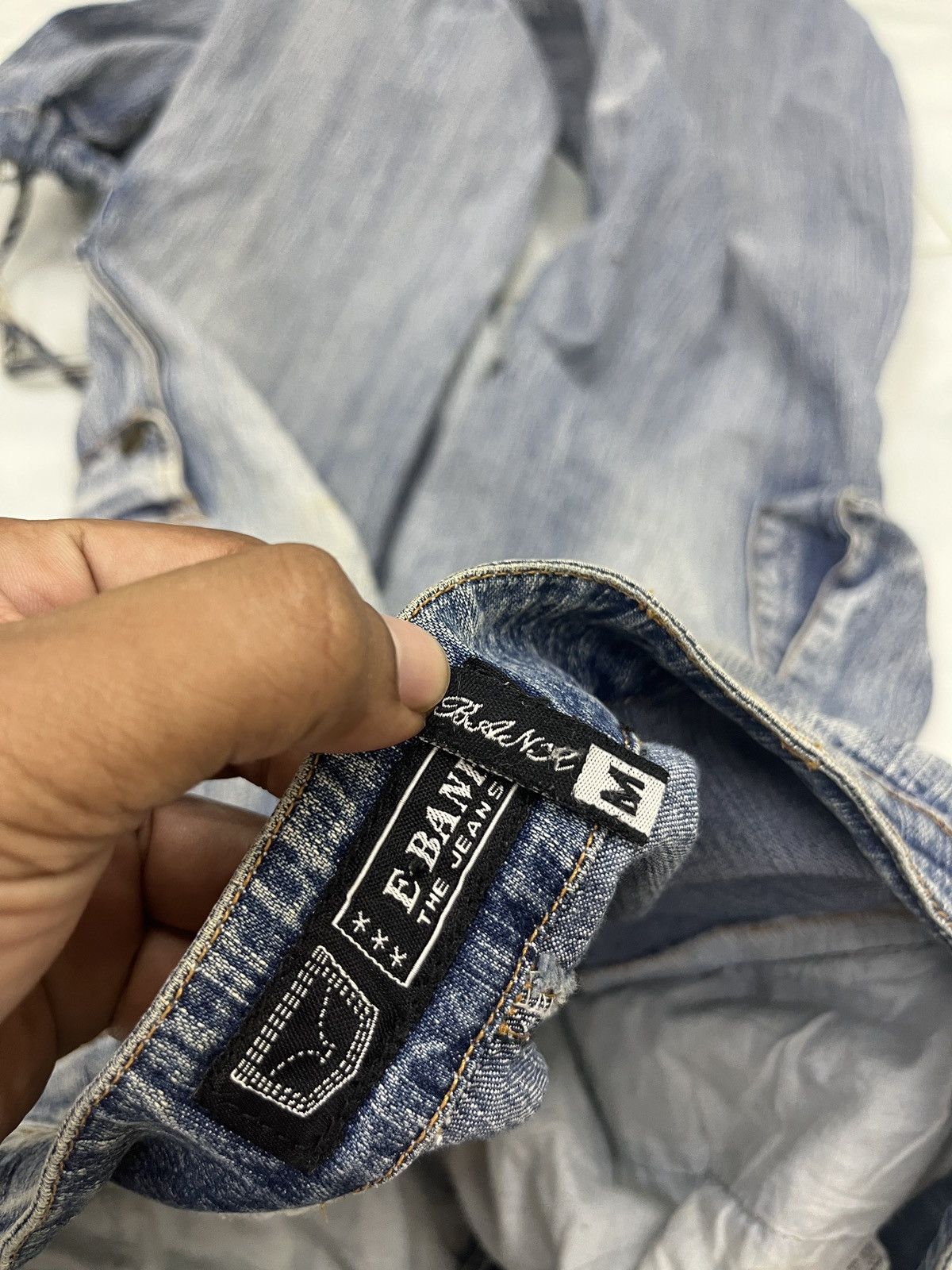 Japanese Brand 🔥🔥🔥HYPE E BANK THE JEANS DENIM Size 29" - 8 Thumbnail