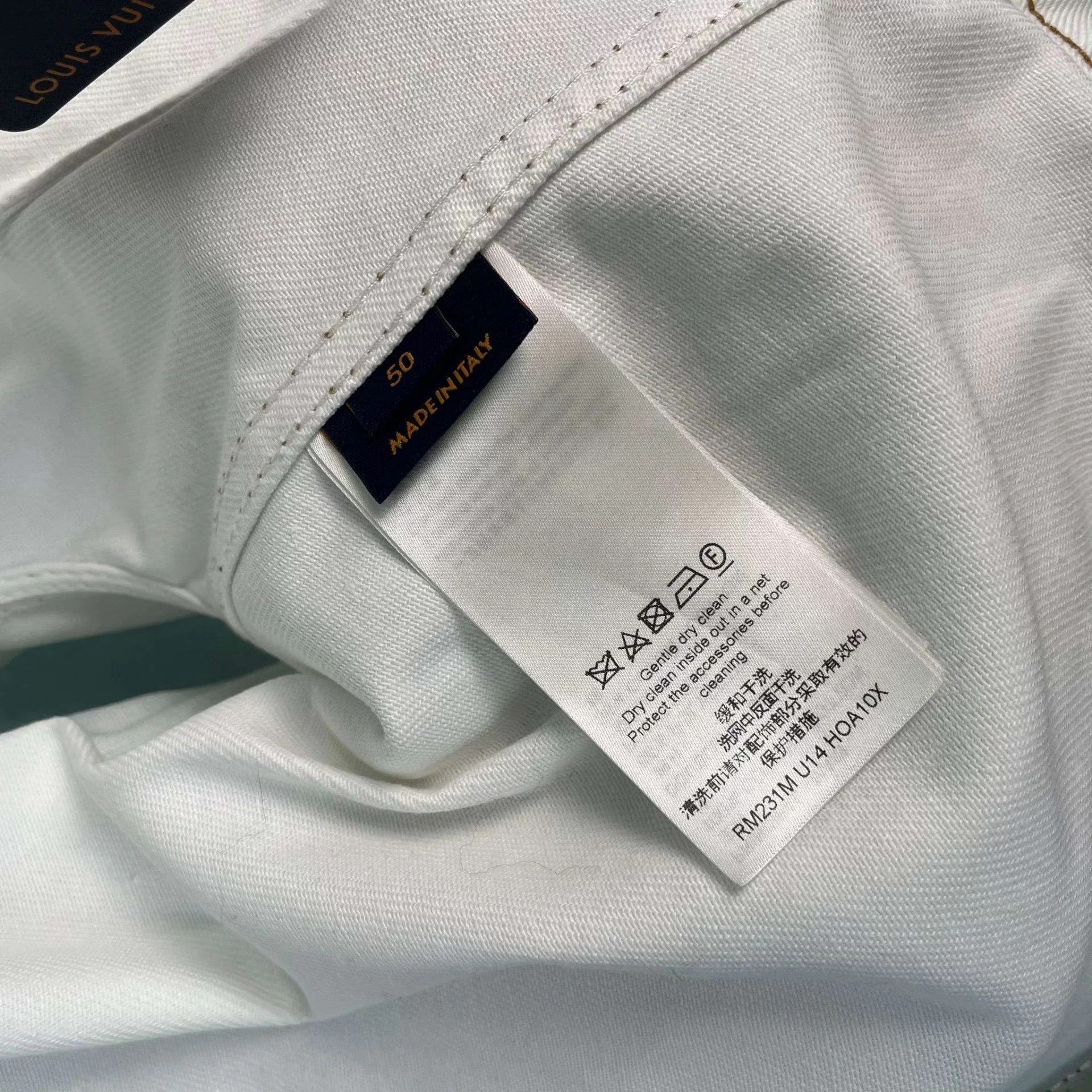 Louis Vuitton LV Denim Jacket Blue Size 50 Size US M / EU 48-50 / 2 - 5 Thumbnail