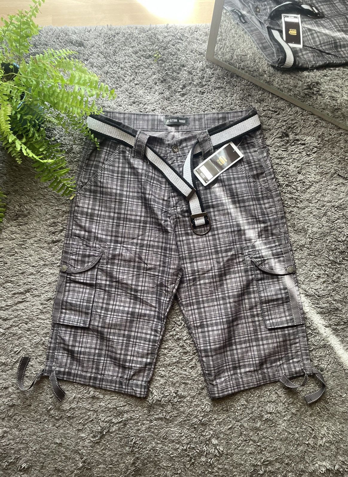 G-Star × Vintage G-Star Shorts Streetwear Vintage Rare Logo Archive Size US 32 / EU 48 - 10 Thumbnail