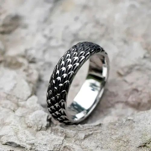 Jewelry Snake Skin Ring ( Size 7 to 13 ) Size ONE SIZE - 3 Thumbnail
