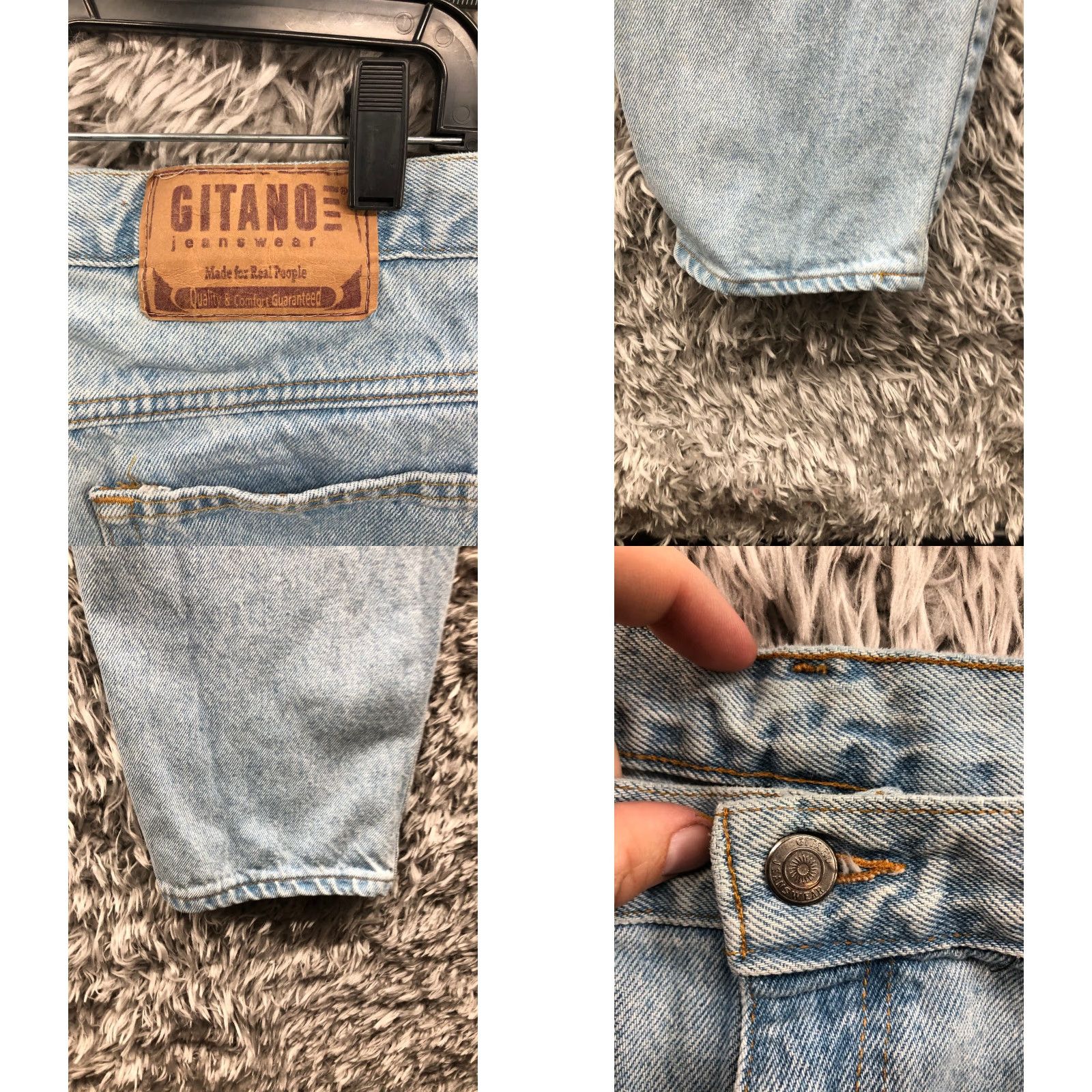 Vintage Gitano Jeans Plus Size 18 Womens High Rise Stone Wash Blue Denim Jeans Mens? Size 40" / US 18 - 8 Thumbnail