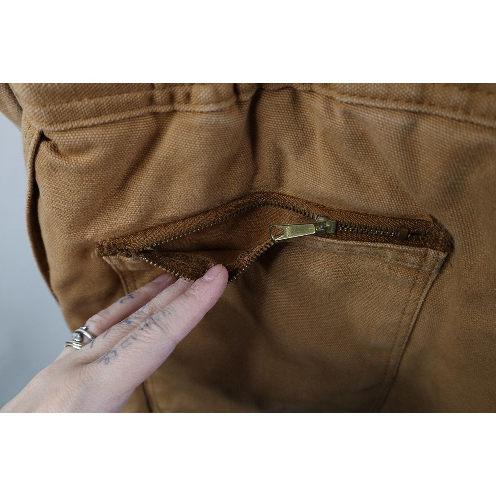 Vintage Vintage 90s Streetwear Quilted Canvas Coveralls Size US 36 / EU 52 - 19 Thumbnail