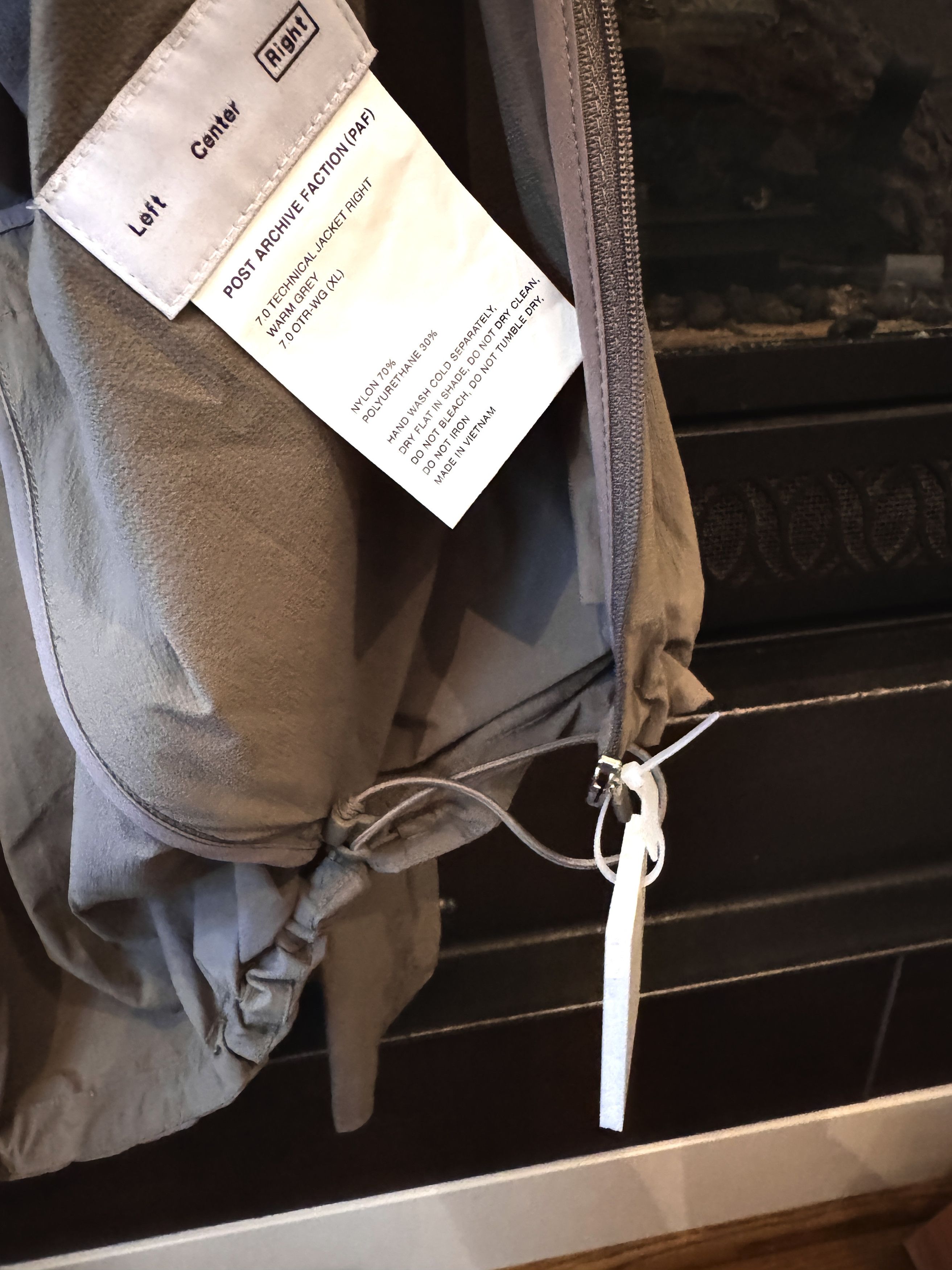 POST ARCHIVE FACTION (PAF) BRAND NEW Post Archive Faction PAF 7.0 Tech Jacket Right Size US XL / EU 56 / 4 - 12 Thumbnail