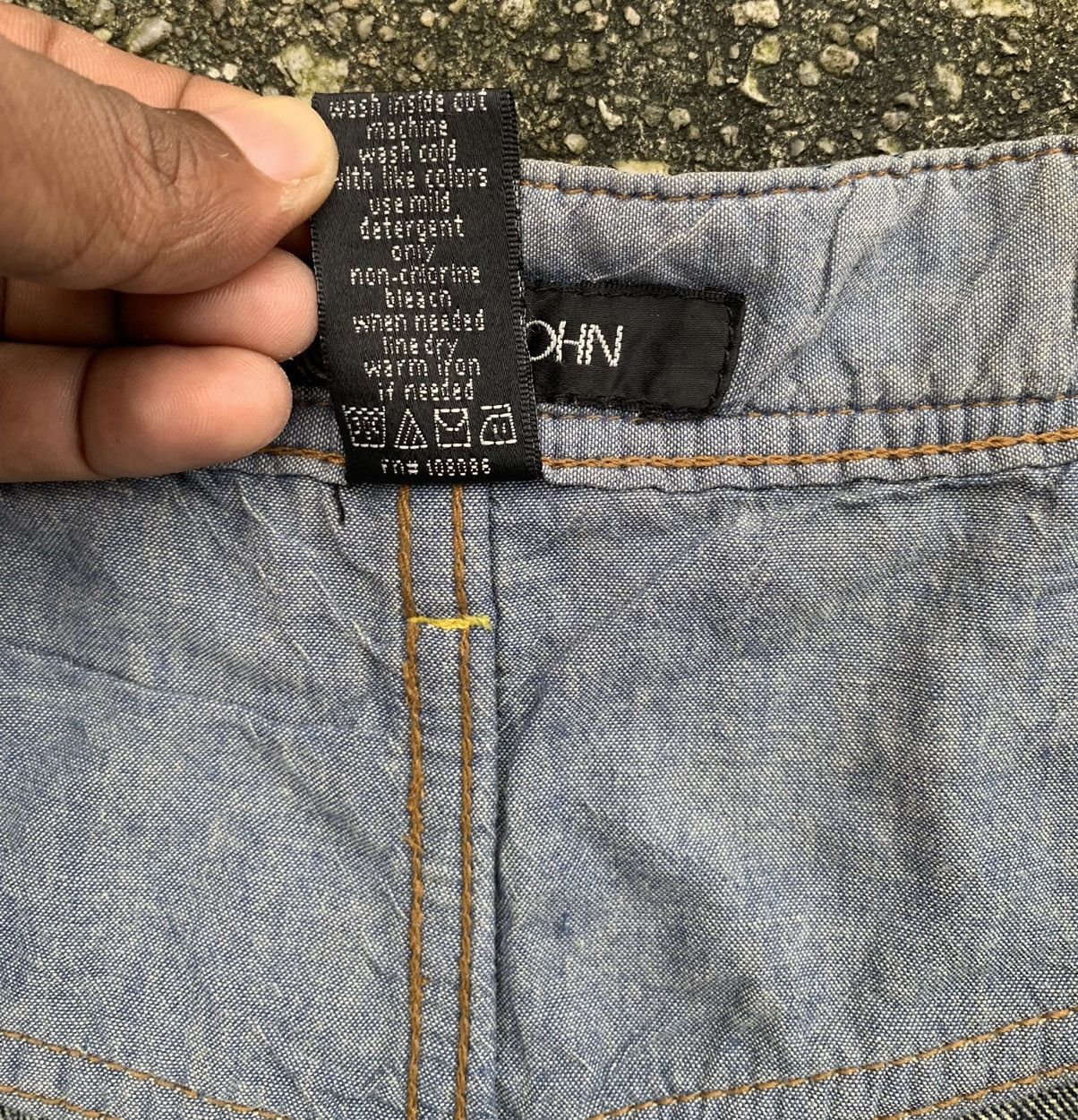 Sean John Rare.. Vintage Sean John Embroidered Denim Jeans Pants Size US 32 / EU 48 - 21 Thumbnail