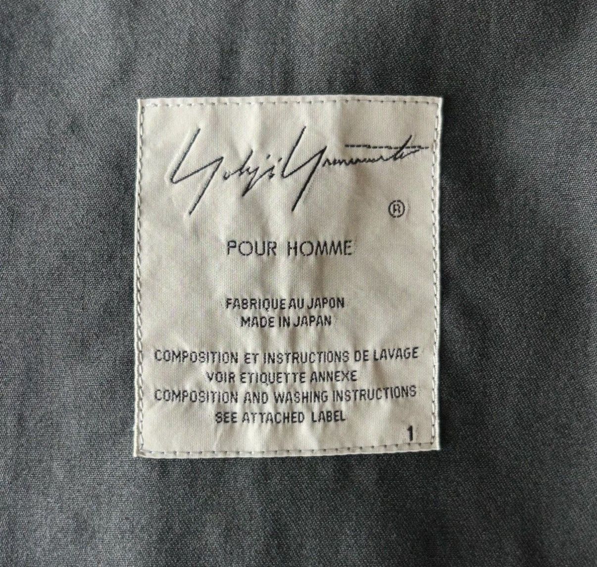 Yohji Yamamoto Yohji Yamamoto 17SS Multi-Pocket Zipper Long Suit Size US M / EU 48-50 / 2 - 7 Thumbnail