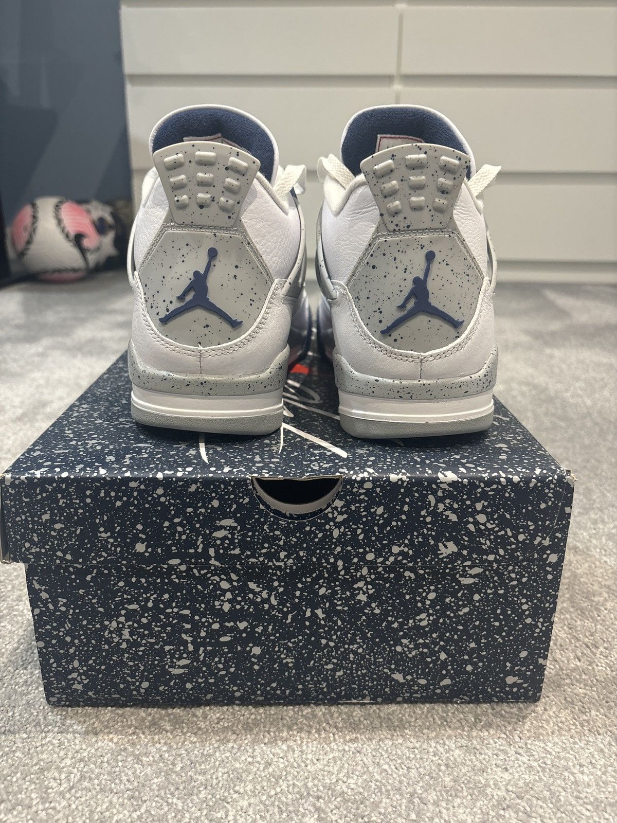 Jordan Brand × Nike Air Jordan four midnight navy Size US 9.5 / EU 42-43 - 8 Thumbnail