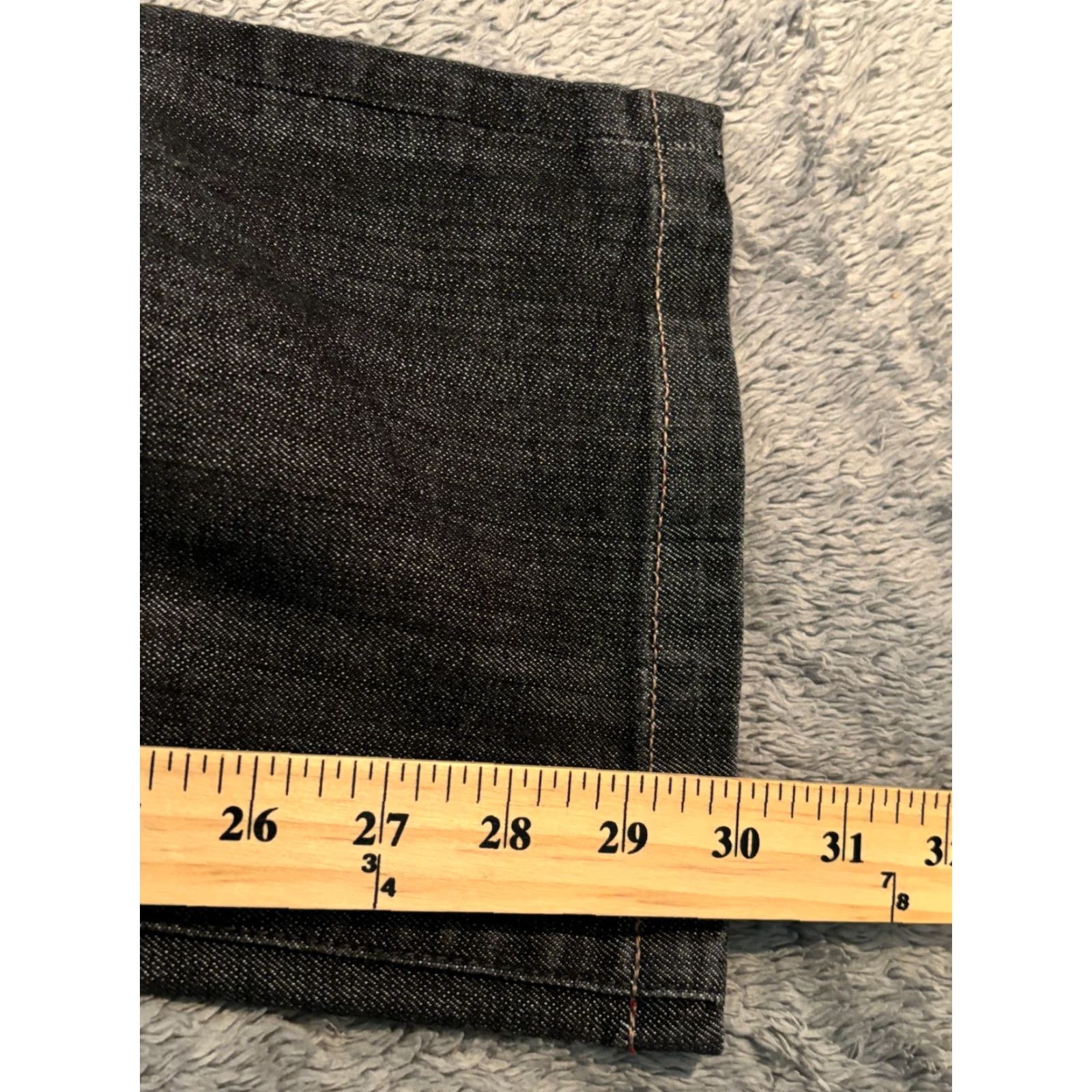 Perry Ellis VTG Perry Ellis Jeans Mens 38x30 Black Relaxed Loose Skater Hip Hop Denim Jeans Size US 38 / EU 54 - 5 Thumbnail