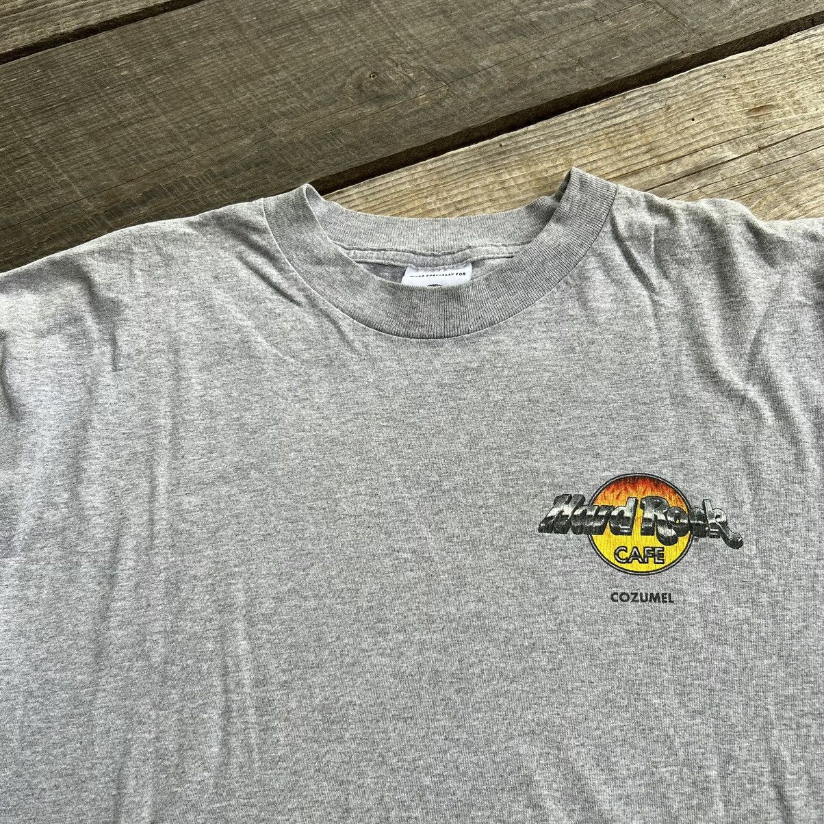 Hard Rock Cafe × Vintage Vintage 90s Hard Rock Cafe Guitar Flames T Shirt Size US XL / EU 56 / 4 - 3 Thumbnail