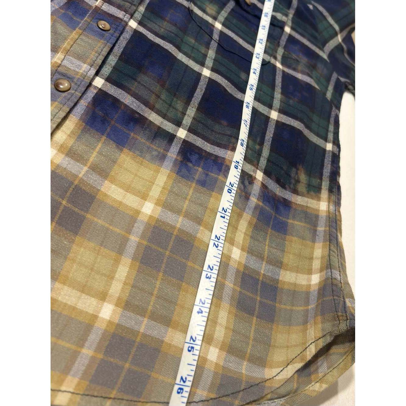 Other Reworked Flannel shirt L Women's Rinestoned Rolling Stones Size L / US 10 / IT 46 - 4 Thumbnail