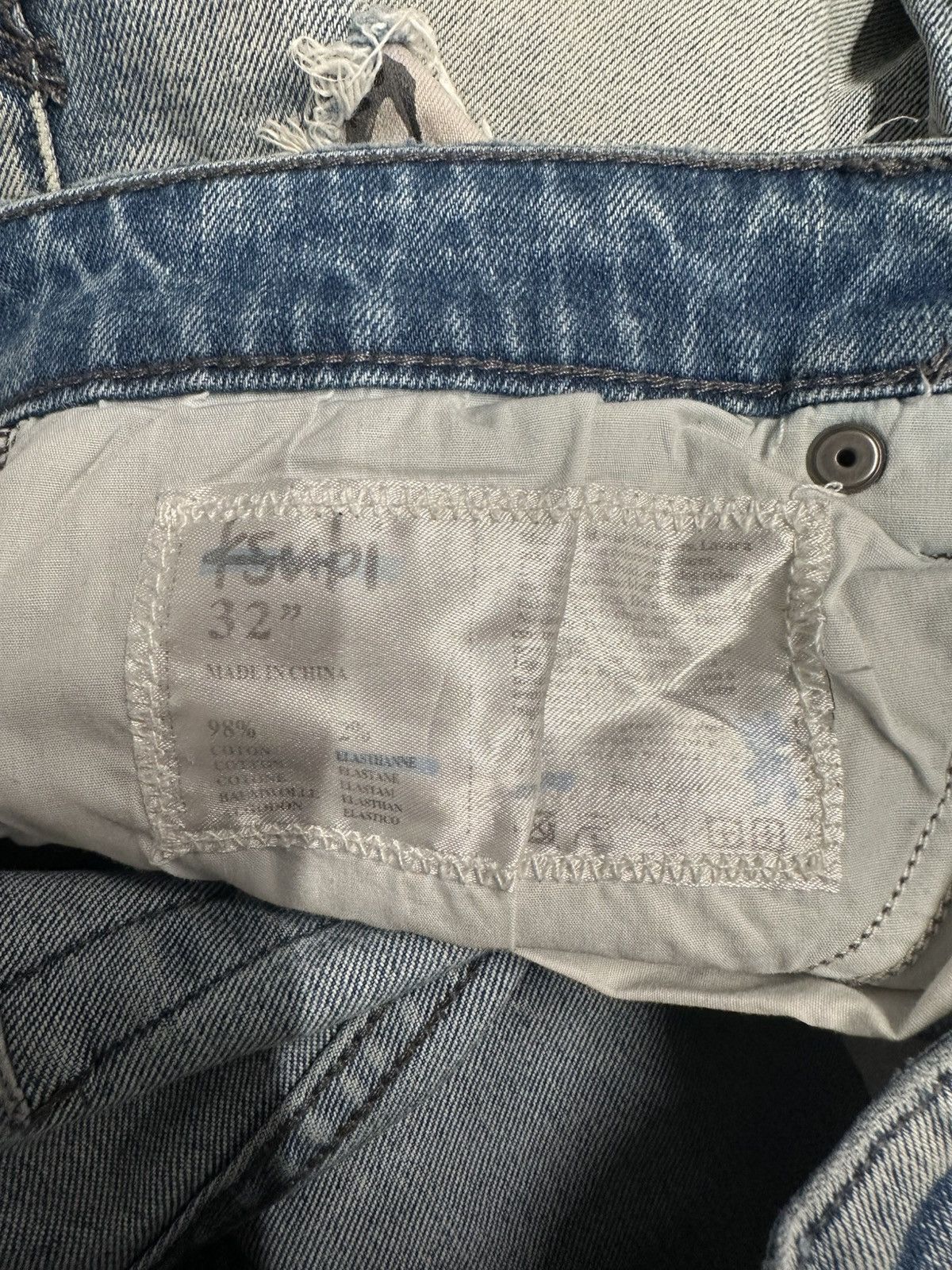 Ksubi Ksubi Cheetah Patch Blue Denim Jeans Size 32 Size US 32 / EU 48 - 5 Thumbnail