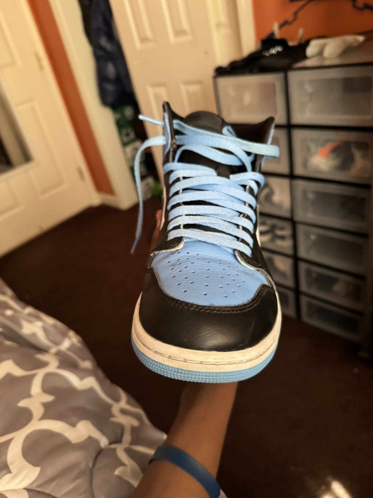 Jordan Brand Jordan 1 Unc Toe Size US 11 / EU 44 - 5 Thumbnail