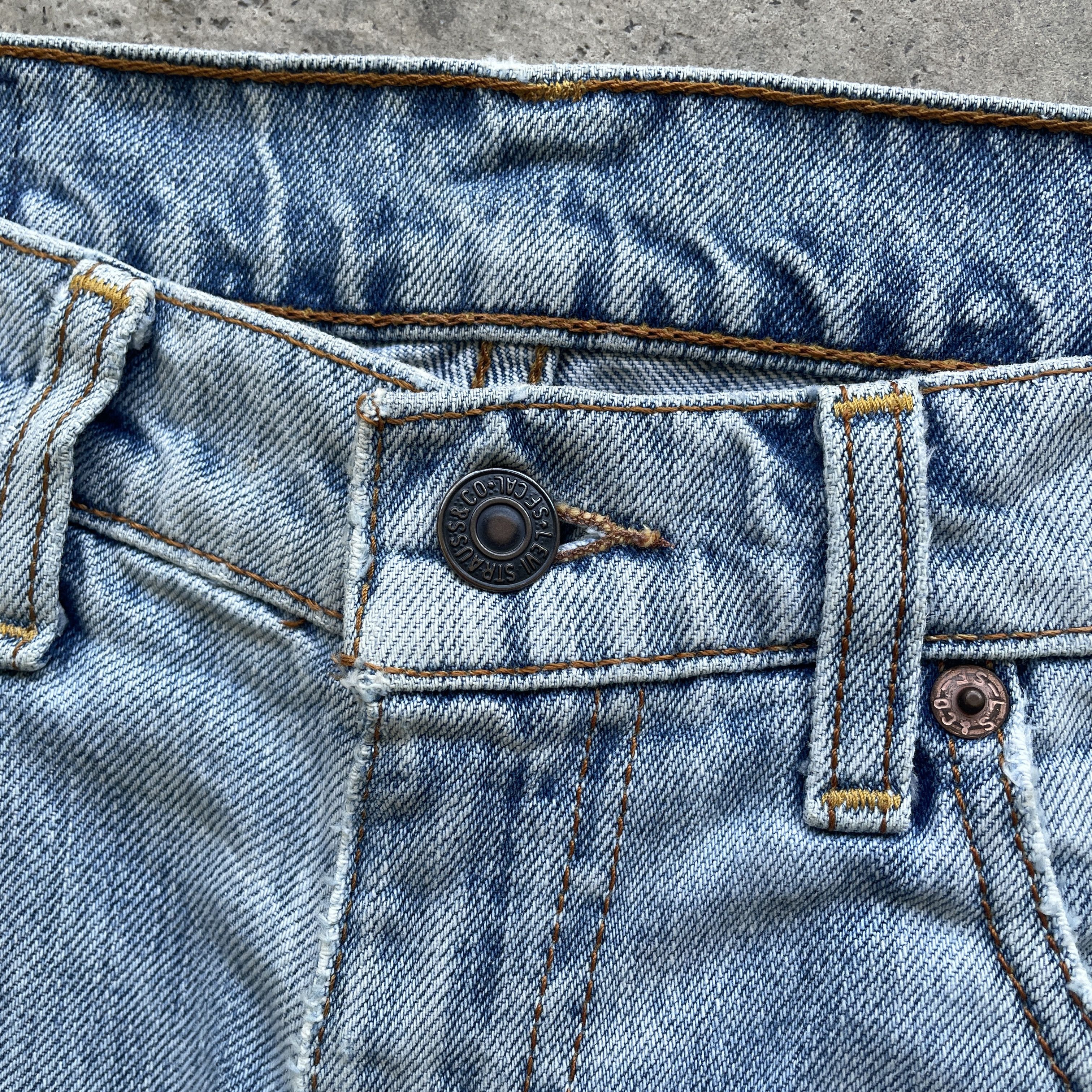 Levi's DISTRESSED VINTAGE LEVI’S DENIM PANTS FADED JEANS W30x31 Size US 30 / EU 46 - 7 Thumbnail