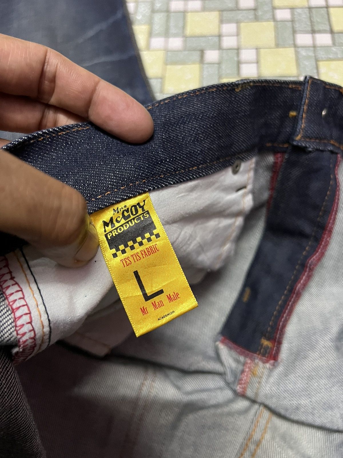 The Real McCoy's MR. McCOY Denim Jeans Size US 37 - 10 Thumbnail