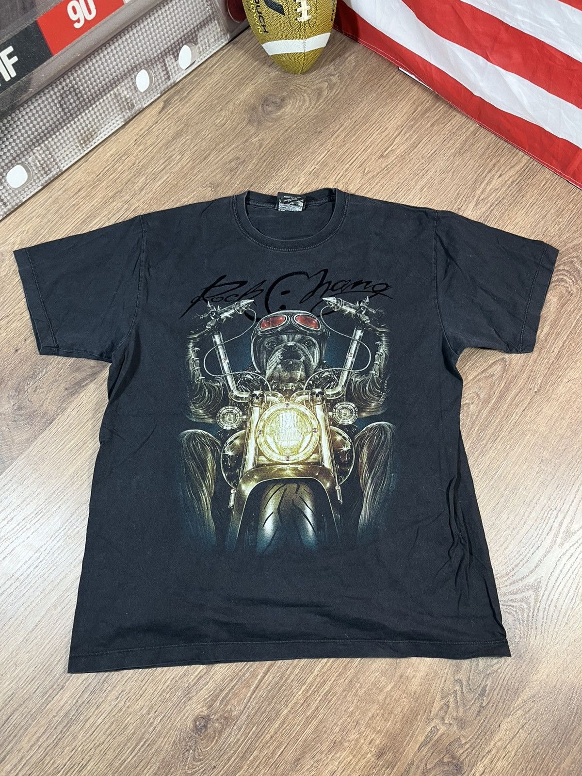 Band Tees Vintage Bulldog Rider T Shirt Size US XL / EU 56 / 4 - 1 Thumbnail