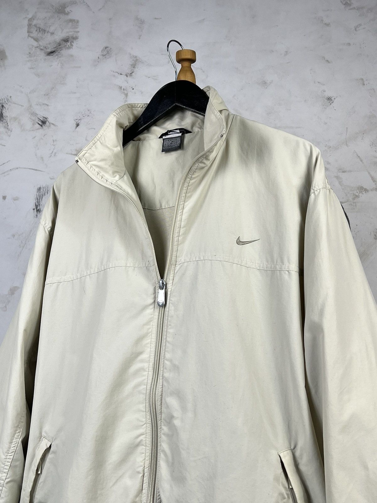 Nike Vintage Nike Full Zip Lightweight Jacket Size L - XL Size US XL / EU 56 / 4 - 2 Thumbnail