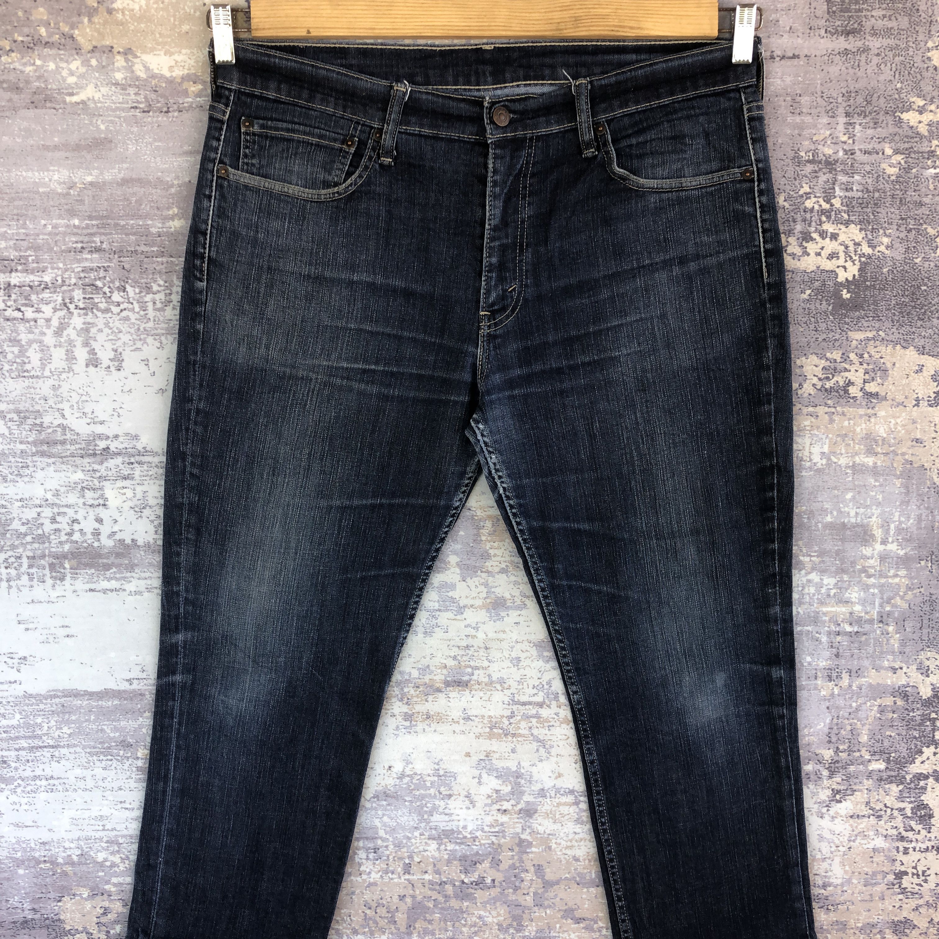 Levi's Vintage Levis 511 Distressed Jeans Levi's Slim Tapered Denim Size US 36 / EU 52 - 3 Thumbnail