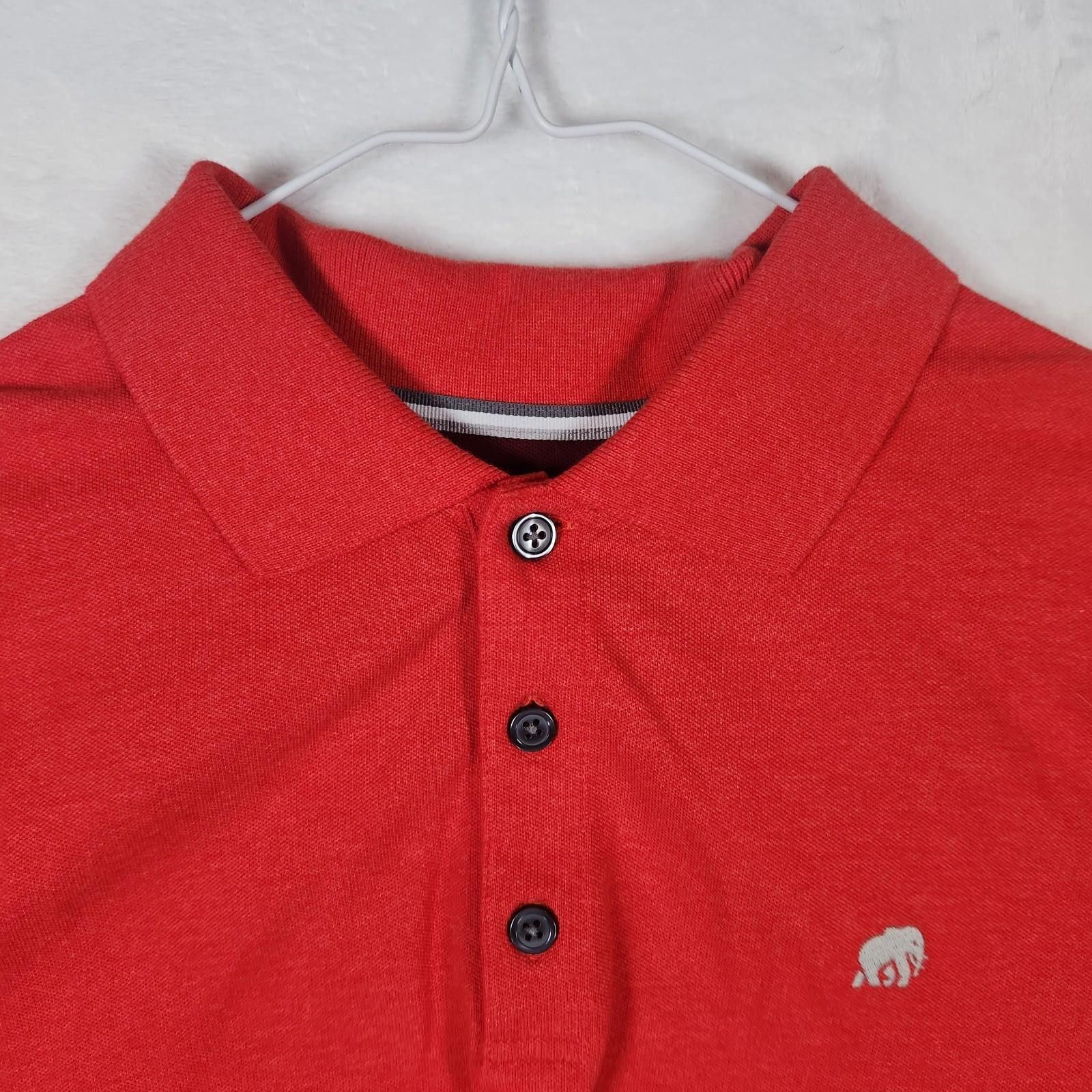 Banana Republic Banana Republic Short Sleeve Polo Shirt Red Mens Size Large Size US L / EU 52-54 / 3 - 4 Thumbnail