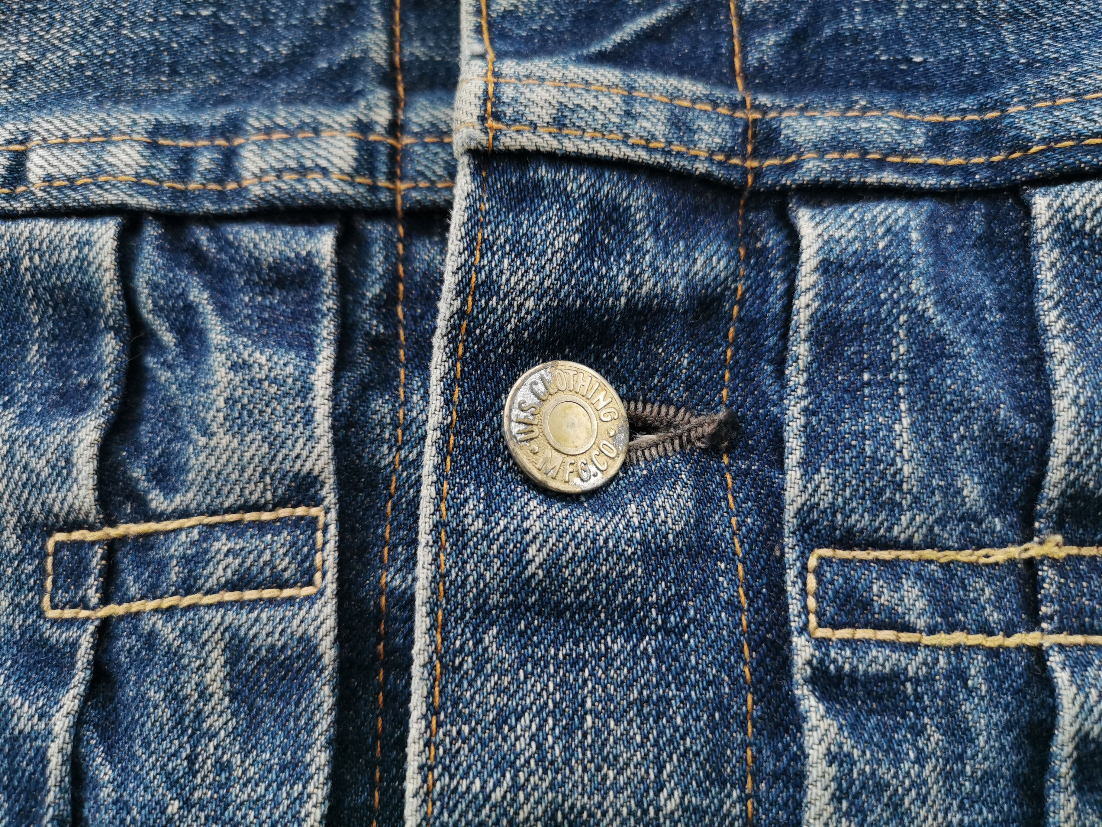 UES Clothing Vintage 90's UES Selvedge Denim Jeans Jacket Size S Size US S / EU 44-46 / 1 - 5 Thumbnail