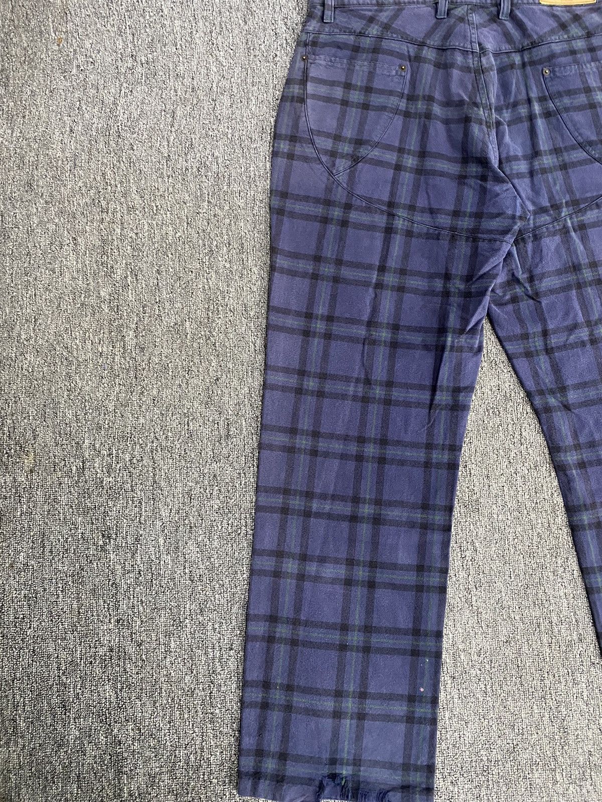 Japanese Brand BrthBreath Plaid Tartan Pant Size US 35 - 16 Thumbnail