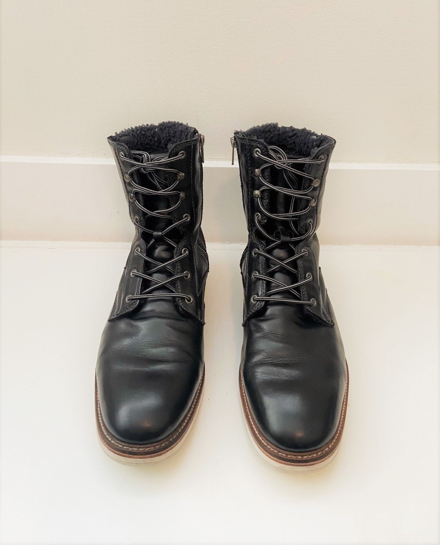 Allsaints Winter Boots Sherpa Lined Size US 11 / EU 44 - 3 Thumbnail