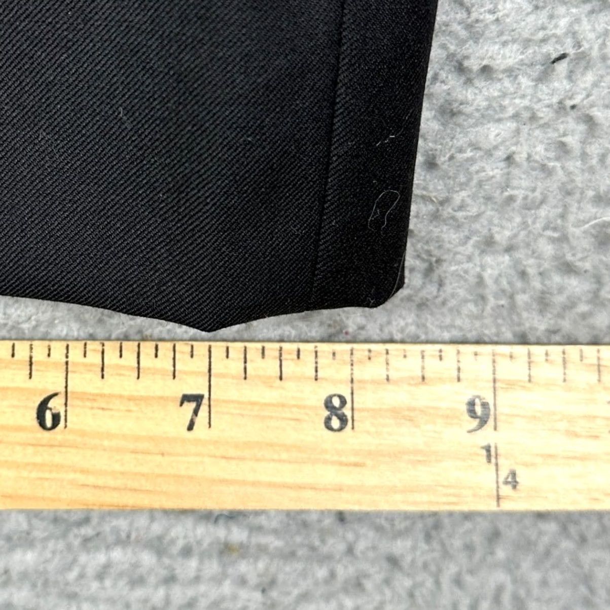 Ralph Lauren VINTAGE? No. Lauren Ralph Lauren Pants Dress Wool Black Flat Front Straight 42 Mens 42X30 Regular? Size US 42 / EU 58 - 7 Thumbnail
