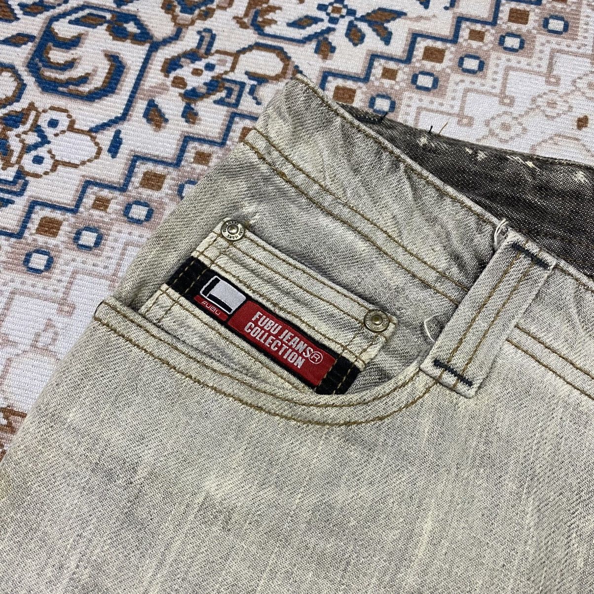 Fubu × Vintage 2000S Y2K FUBU GRADIENT DYED JEANS PANTS Size US 34 / EU 50 - 7 Thumbnail