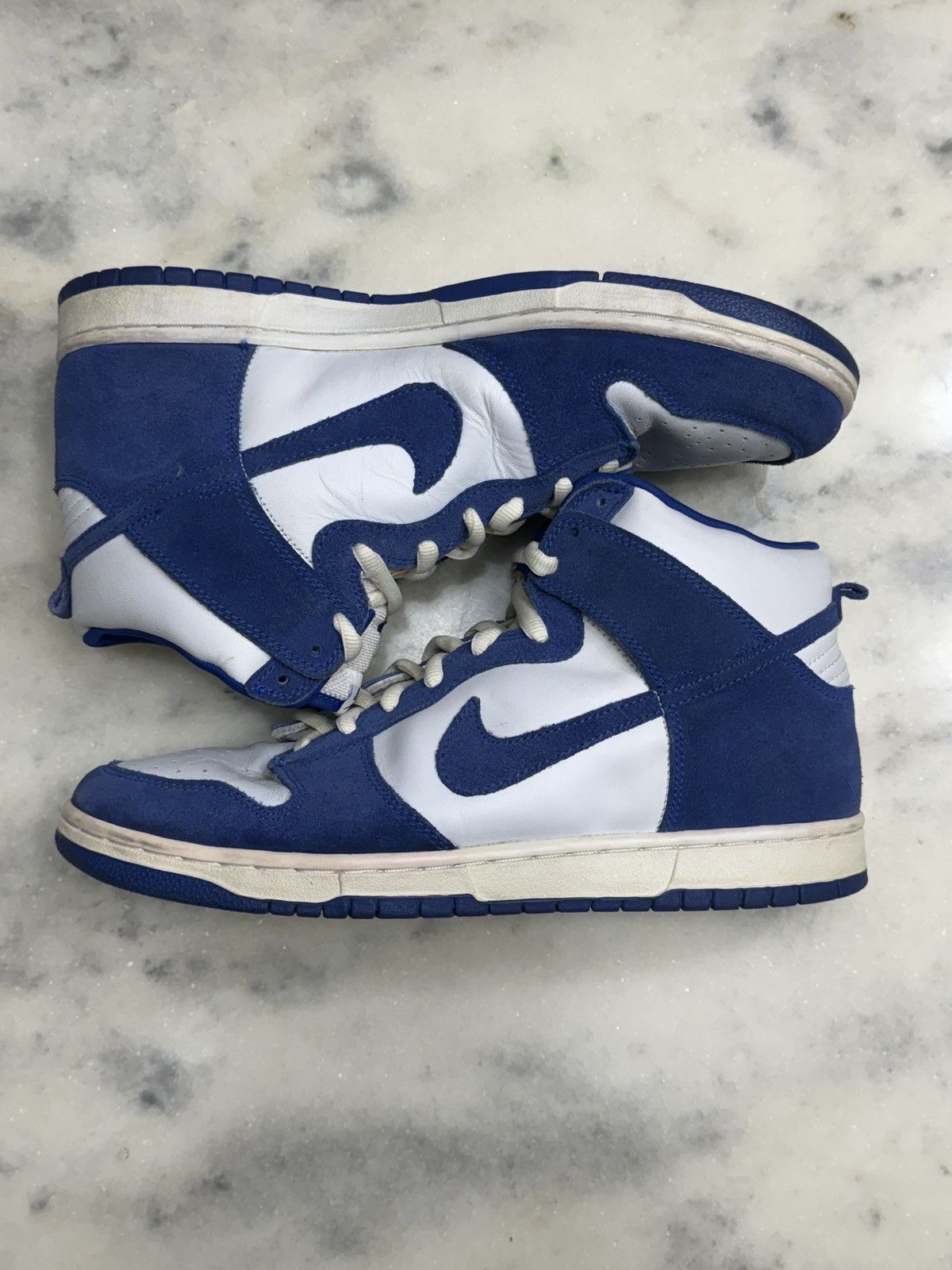 Nike × Vintage Nike SB DUNK HIGH KENTUCKY 2005 Size US 11.5 / EU 44-45 - 1 Thumbnail