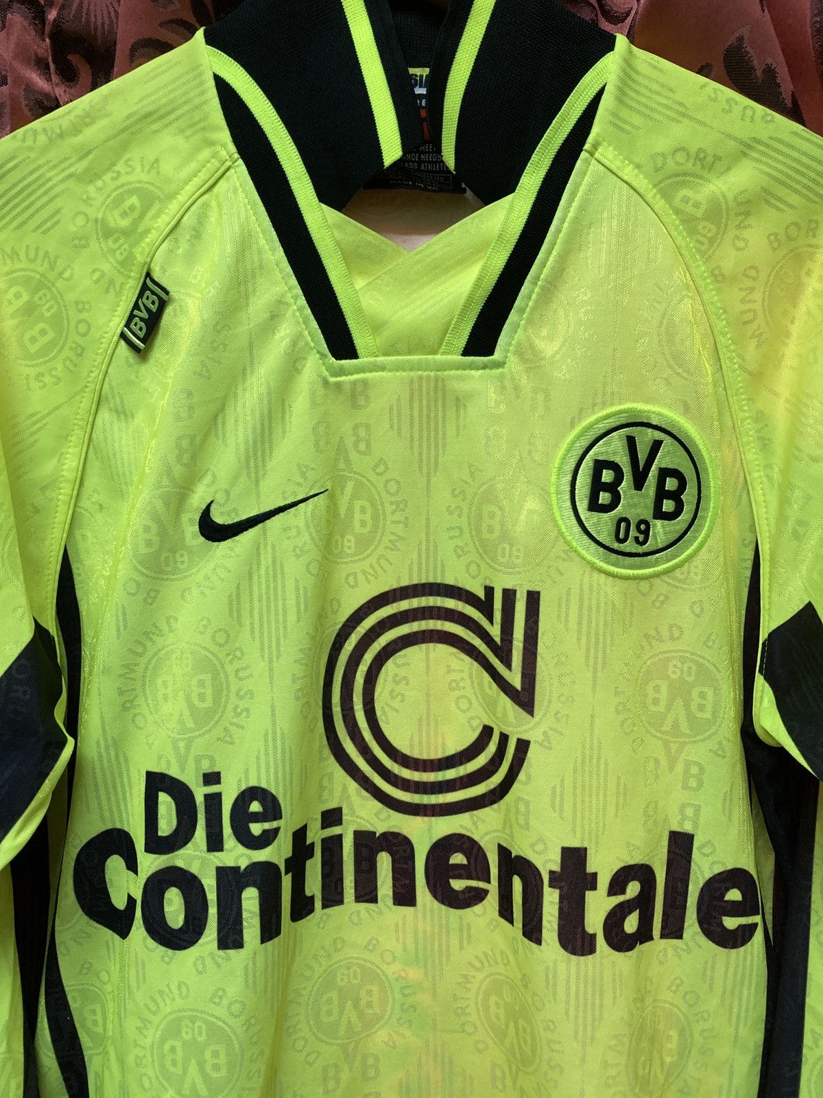 Nike BORRUSIA DORTMUND RARE 96 Nike Jersey long sleeve Size US M / EU 48-50 / 2 - 2 Thumbnail