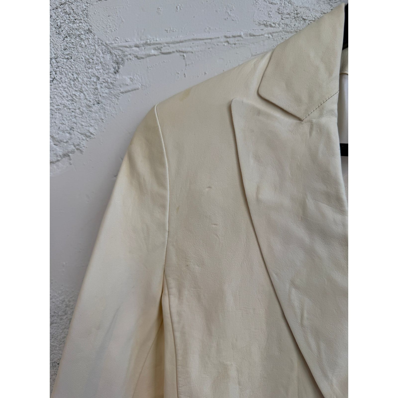Ralph Lauren Purple Label Ralph Lauren Purple Label Sample Leather Belinda Jacket Size S / US 4 / IT 40 - 4 Thumbnail