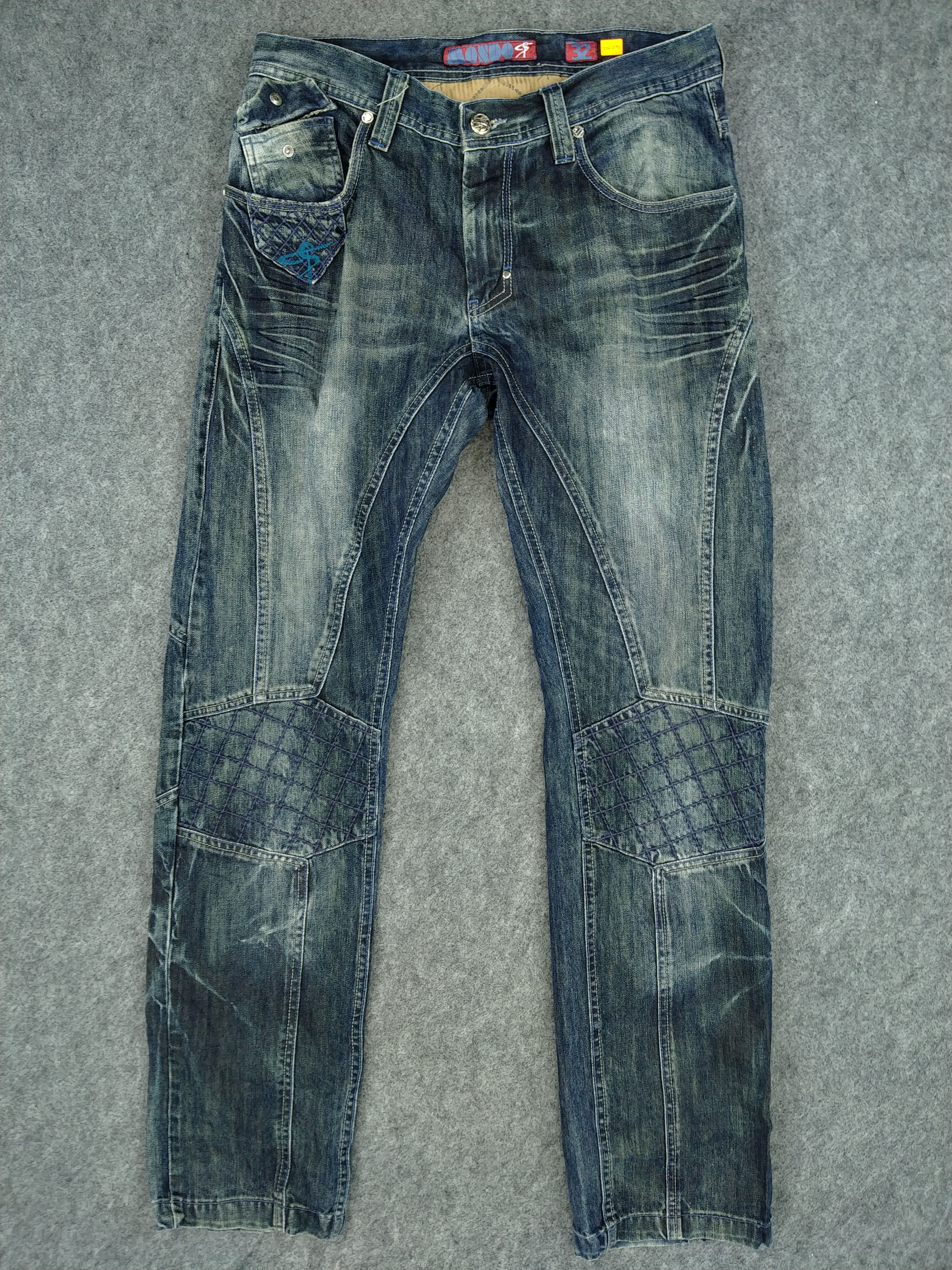 Hysteric Glamour Japanese Brand Mondo Rare Pattern Design Denim 34x34 JN091 Size US 34 / EU 50 - 1 Thumbnail
