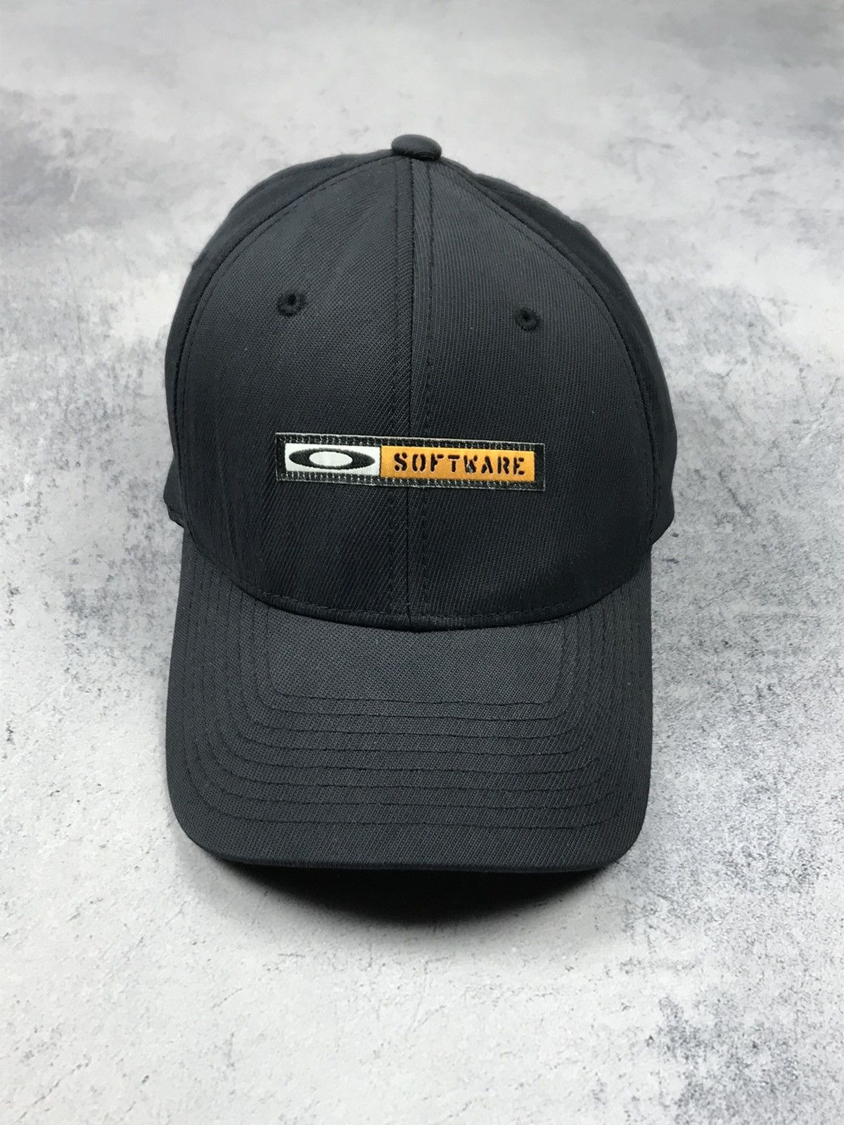 Oakley × Vintage Vintage Oakley Software Hat CapSnapback Gorpcore Drill Y2K Size ONE SIZE - 2 Thumbnail
