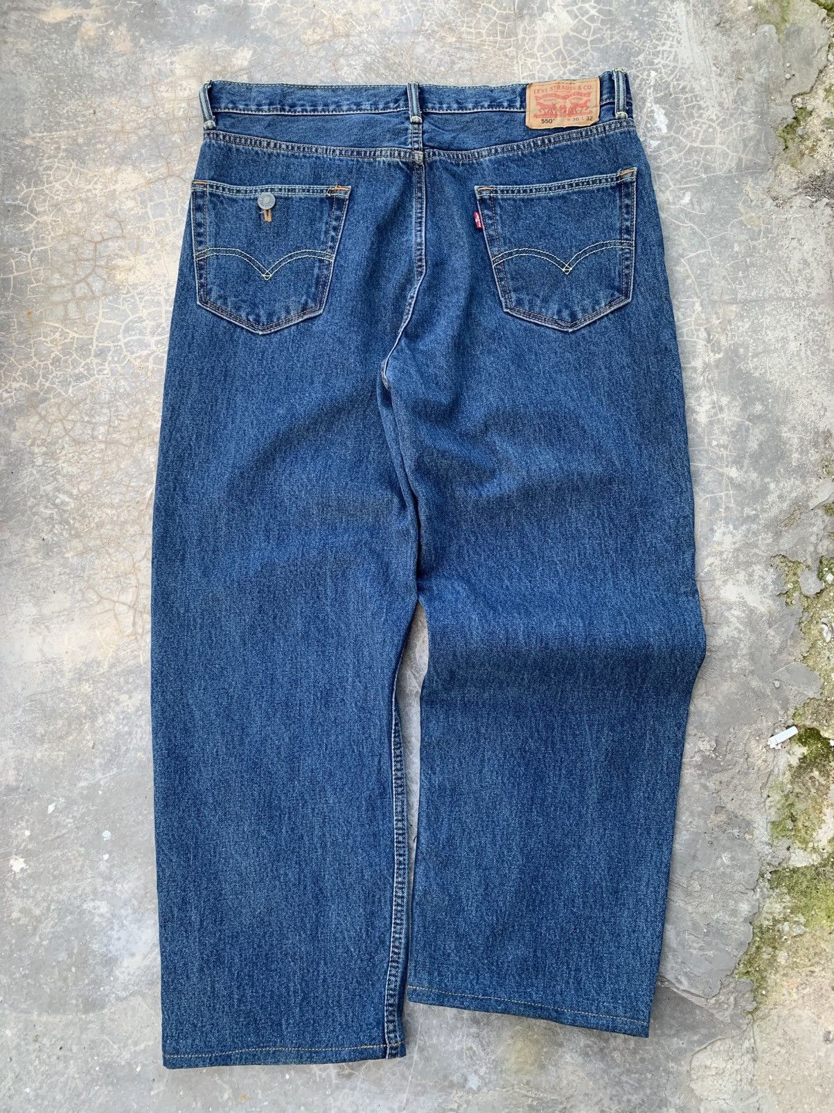 Levi's indigo blue jeans Levi's 550 Size US 36 / EU 52 - 5 Thumbnail