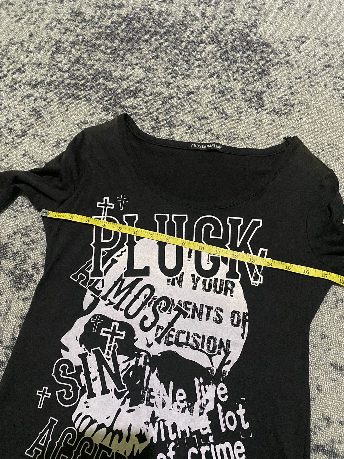Hysteric Glamour × If Six Was Nine × Le Grande Bleu (L.G.B.) Y2k Ghost of Harlem ifsixwasnine skull longsleeve Size M / US 6-8 / IT 42-44 - 8 Thumbnail