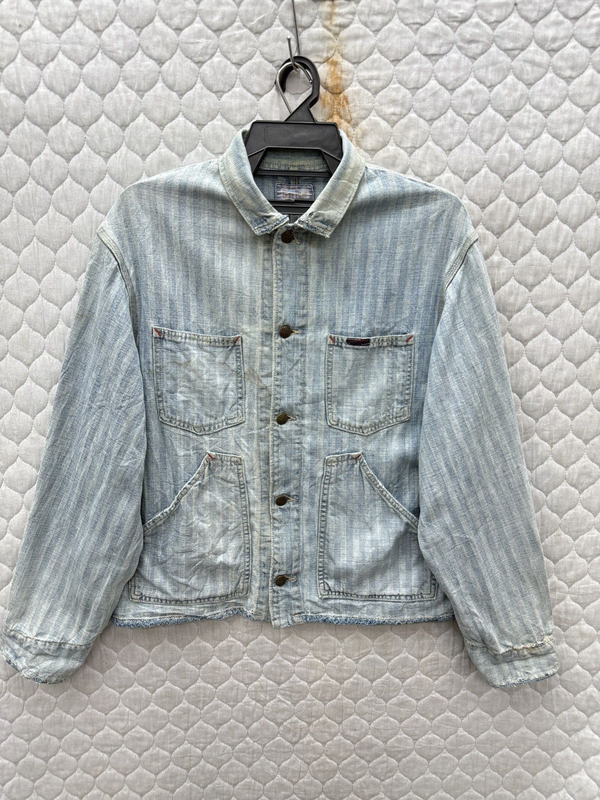 Blue Blue Japan 🔥🔥🔥ARCHIVE VINTAGE BLUE BLUE JAPAN JACKET Size US M / EU 48-50 / 2 - 1 Thumbnail
