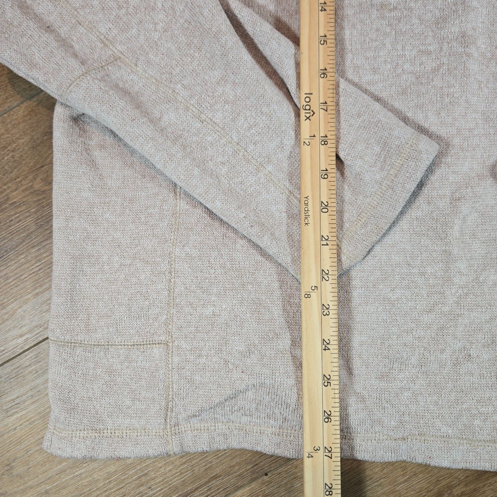 Woolrich Woolen Mills Woolrich Fleece Henley Pullover XXL Beige 1/4 Snap Knit Size US XXL / EU 58 / 5 - 4 Thumbnail