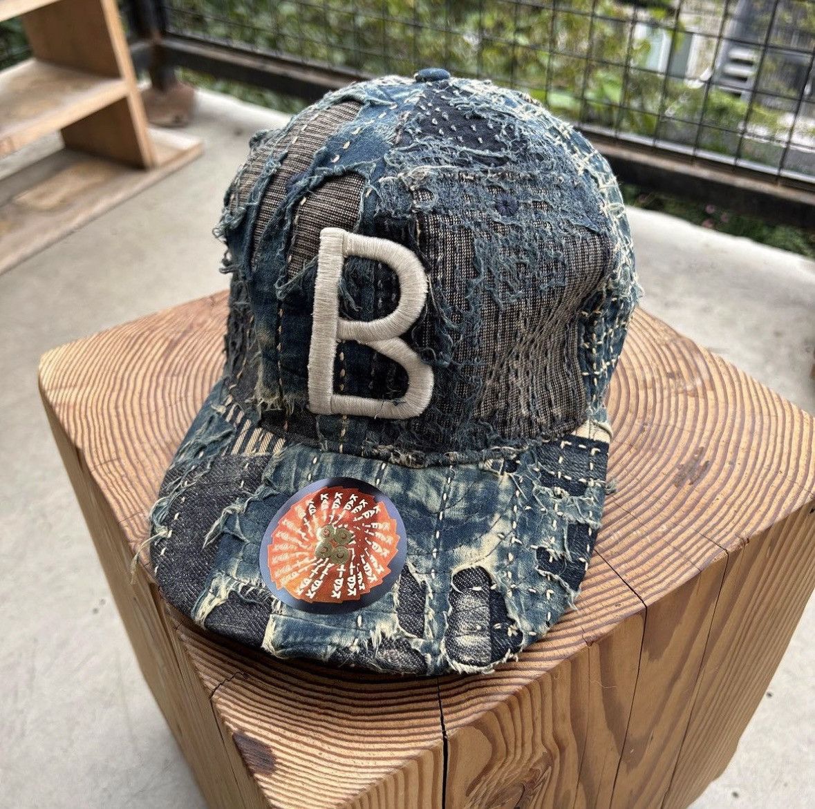 Kapital BORO B Baseball Crash Cap Conductor Old Man and the sea 