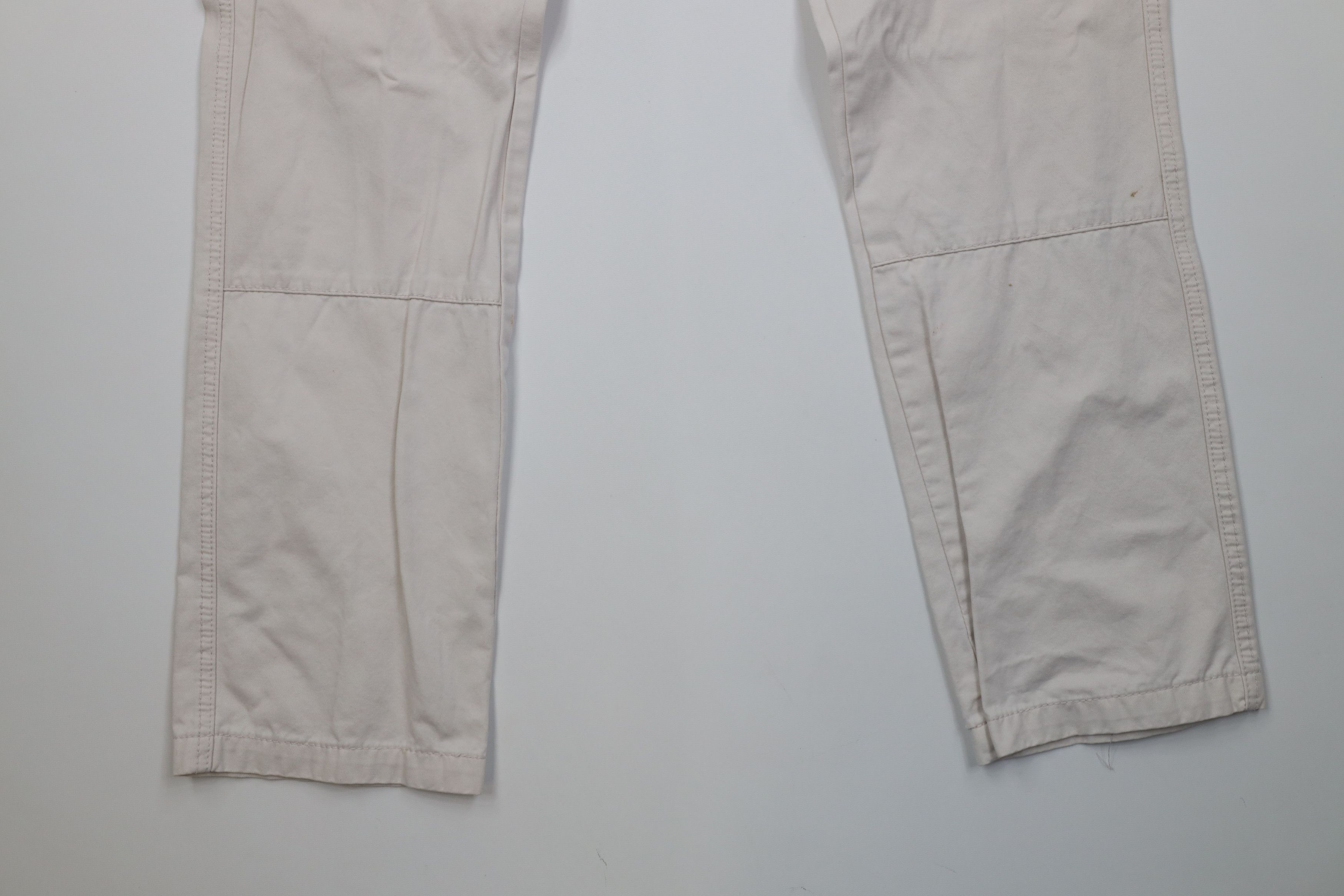 Vintage Vintage Y2K Streetwear Double Knee Cargo Pants Beige Size US 38 / EU 54 - 4 Thumbnail