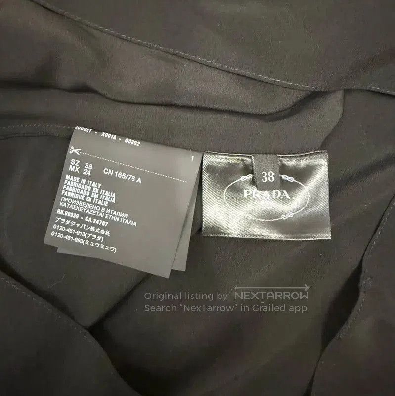 Prada Prada Black Polyester Men's Outerwear Jacket. Size US M / EU 48-50 / 2 - 4 Thumbnail