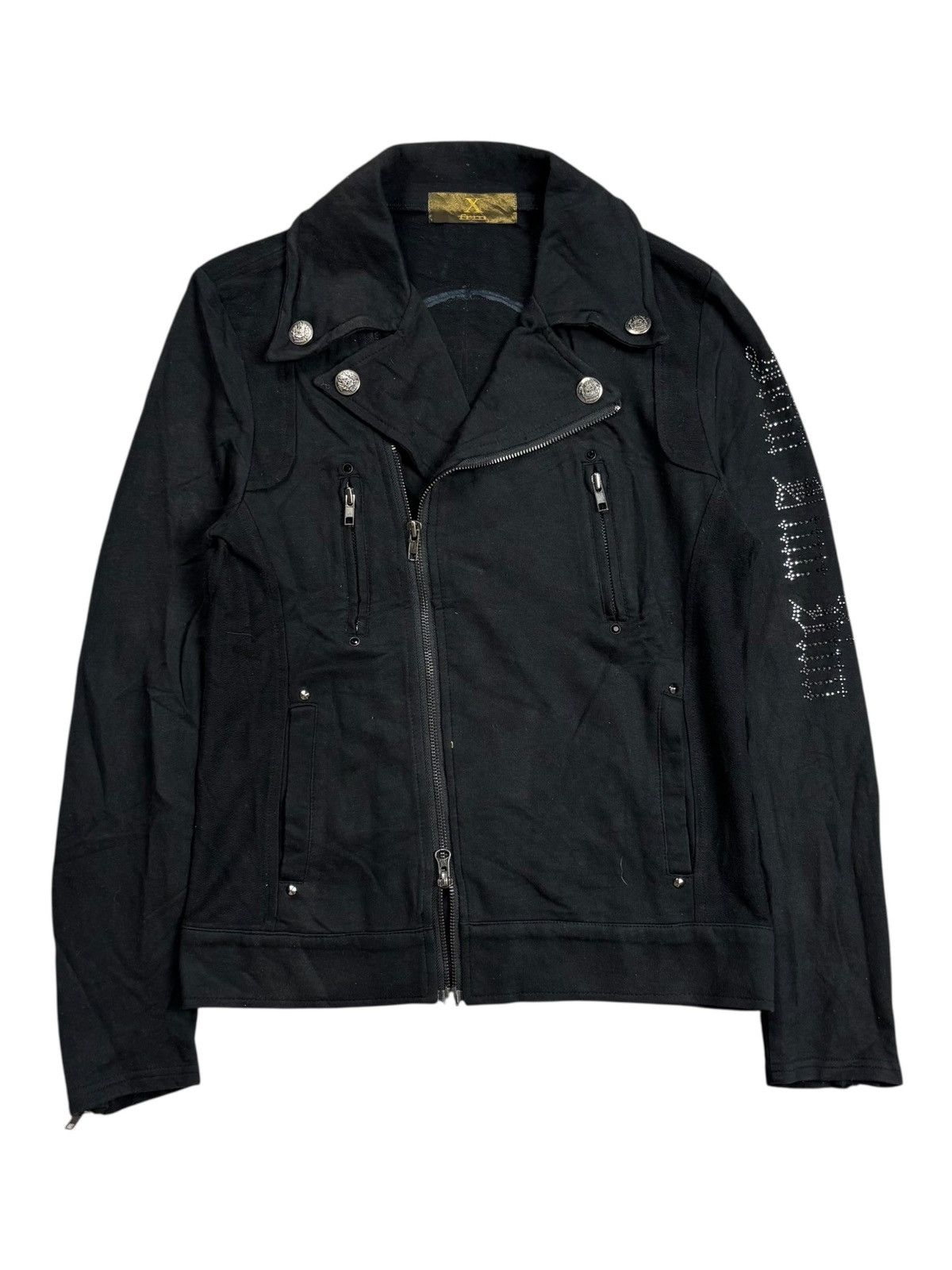 JACKROSE 2000s XFRM - Vkei Style Skull Transform Rider Jacket Size US M / EU 48-50 / 2 - 2 Thumbnail