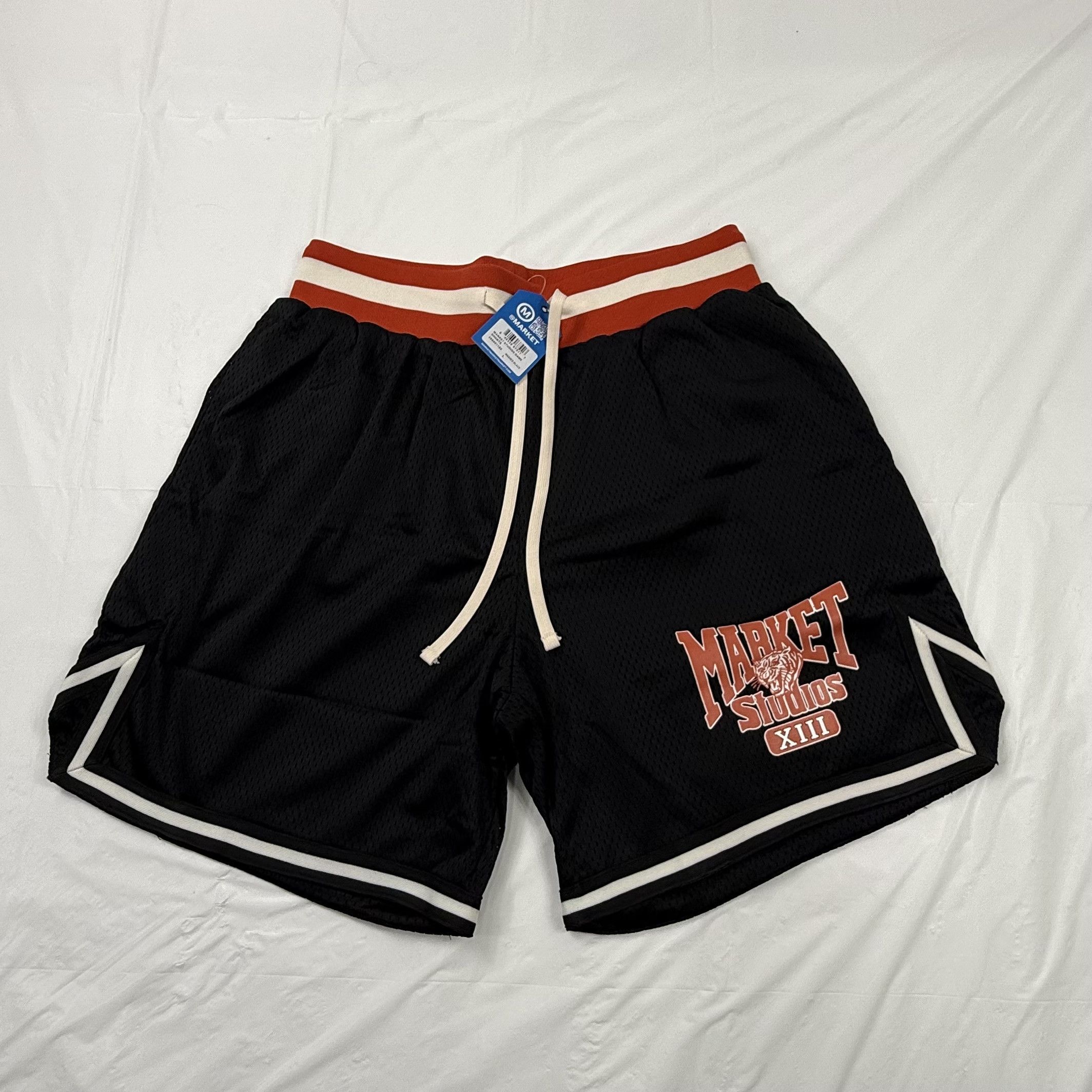 Market Studios XIII Basketball Shorts Mens Large Mesh