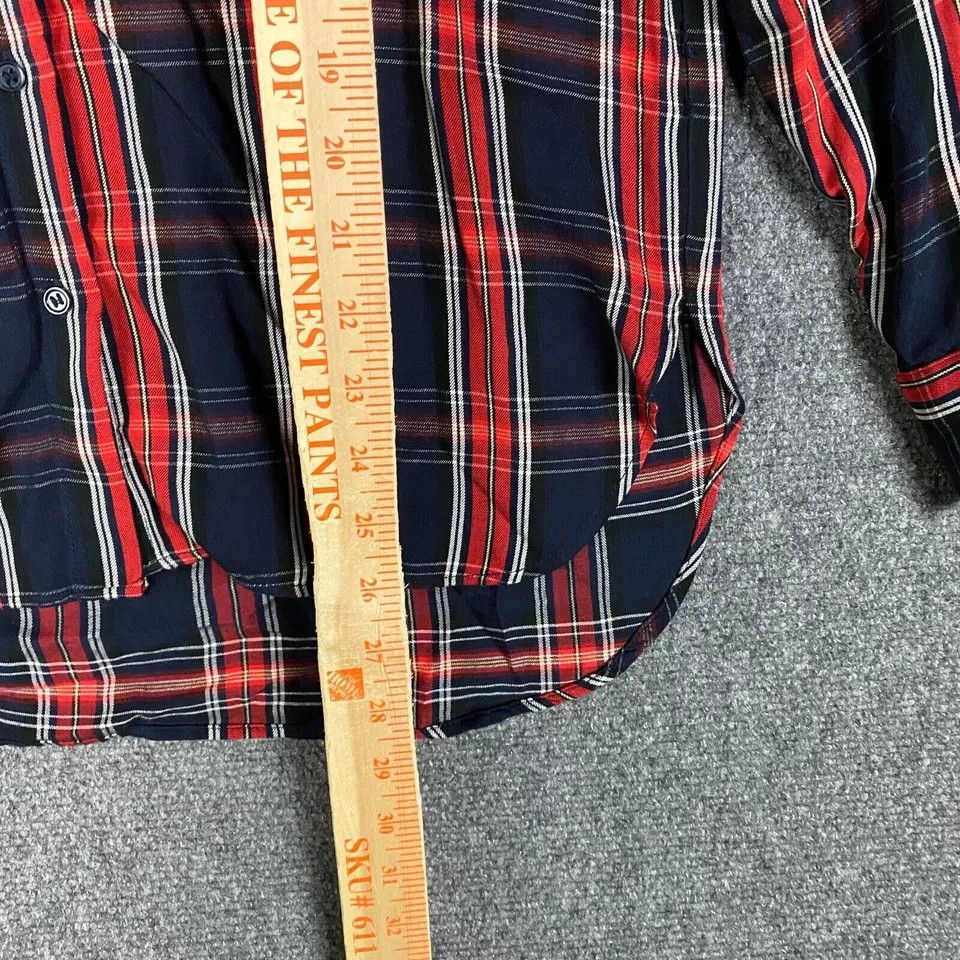 Zara Zara Button Up Top Women's Medium Long Sleeve Plaid M Size M / US 6-8 / IT 42-44 - 4 Thumbnail
