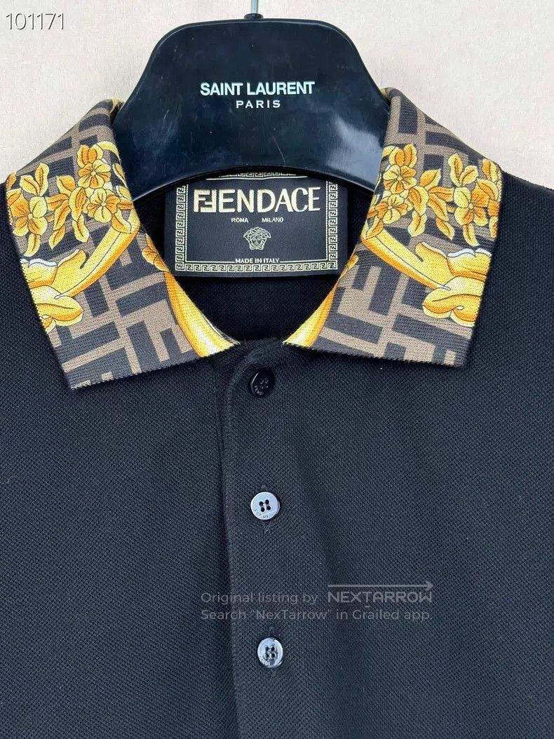 Versace Versace Co-branded short-sleeved Polo Size US S / EU 44-46 / 1 - 2 Thumbnail