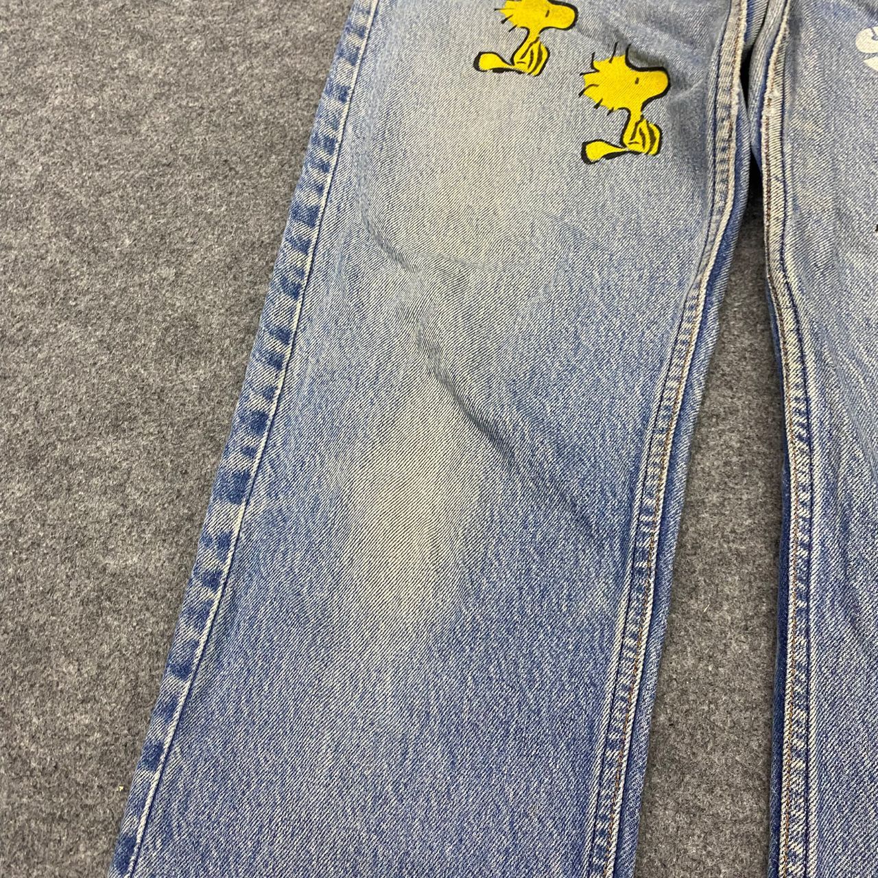 Levi's 💥Best Offer💥Vintage 90s Levis x snoopy Denim Size US 32 / EU 48 - 16 Thumbnail