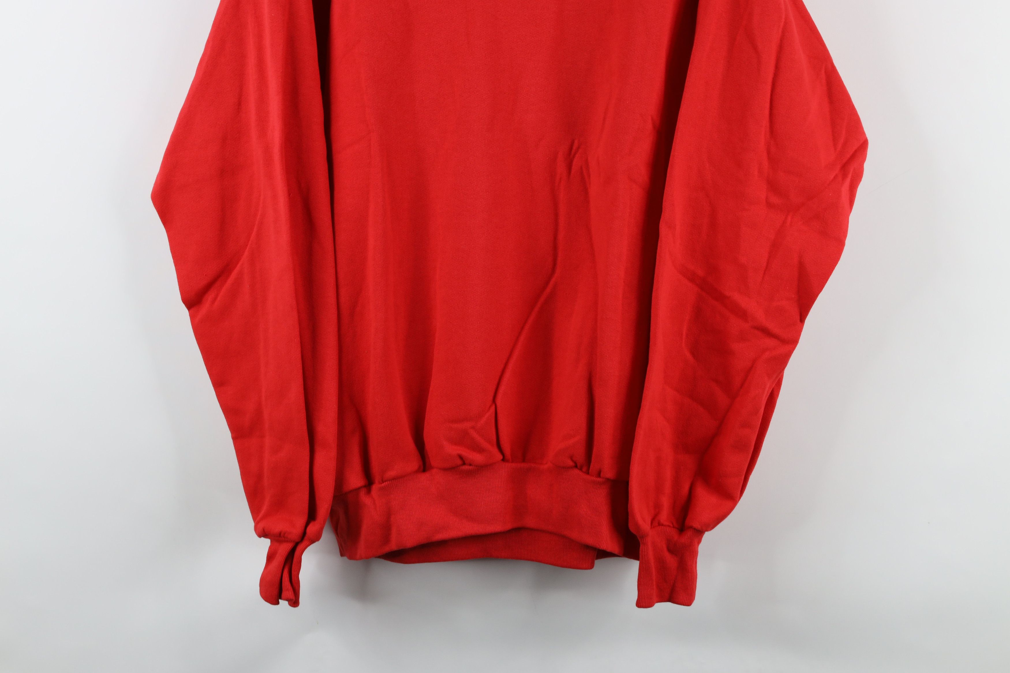 Vintage Deadstock Vintage Streetwear Collared Pullover Sweatshirt Size US XL / EU 56 / 4 - 3 Thumbnail