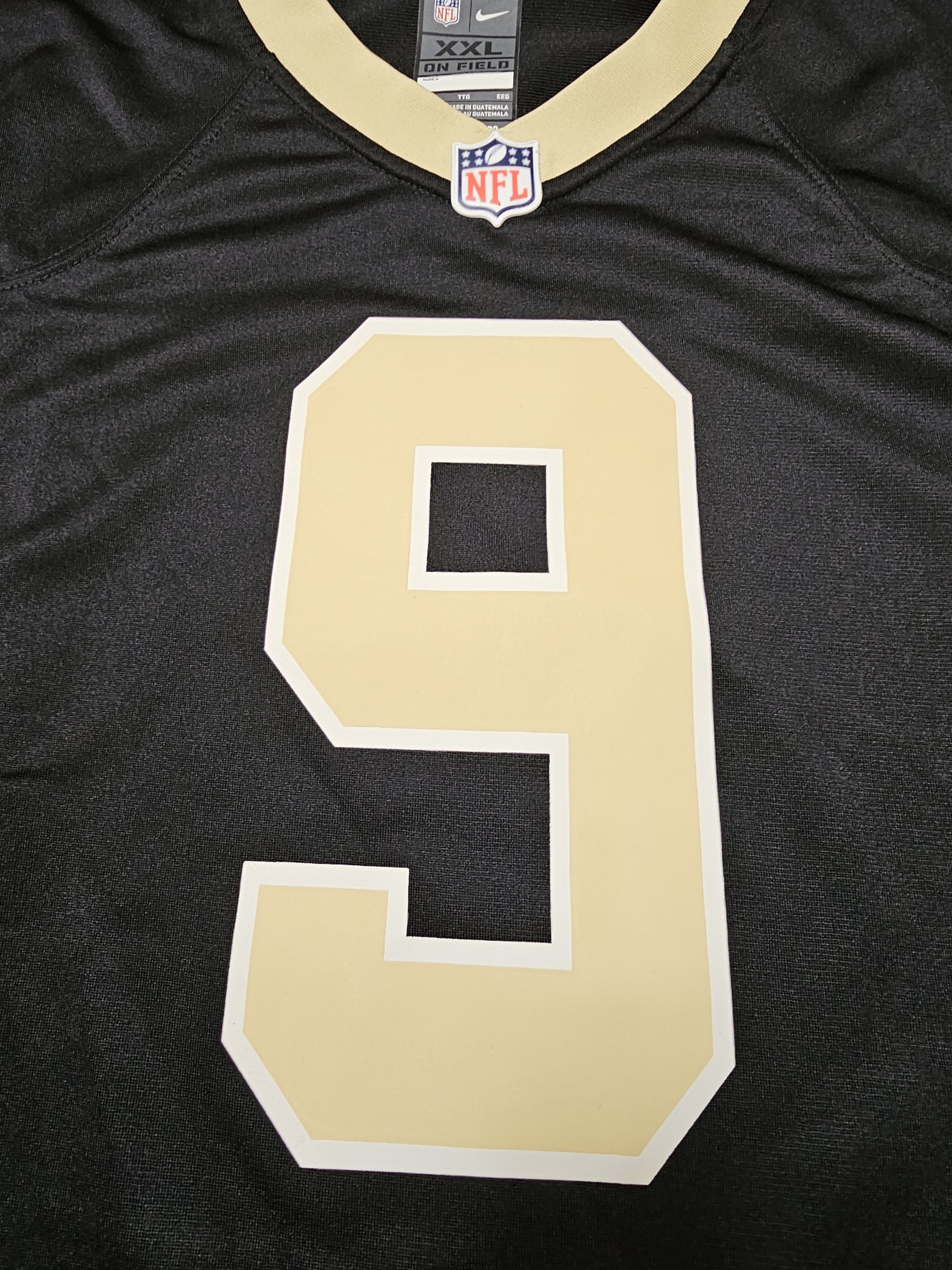 NFL NEW ORLEANS SAINTS JERSEY BREES JERSEY NFL AMERICAN FOOTBALL Size US XXL / EU 58 / 5 - 3 Thumbnail