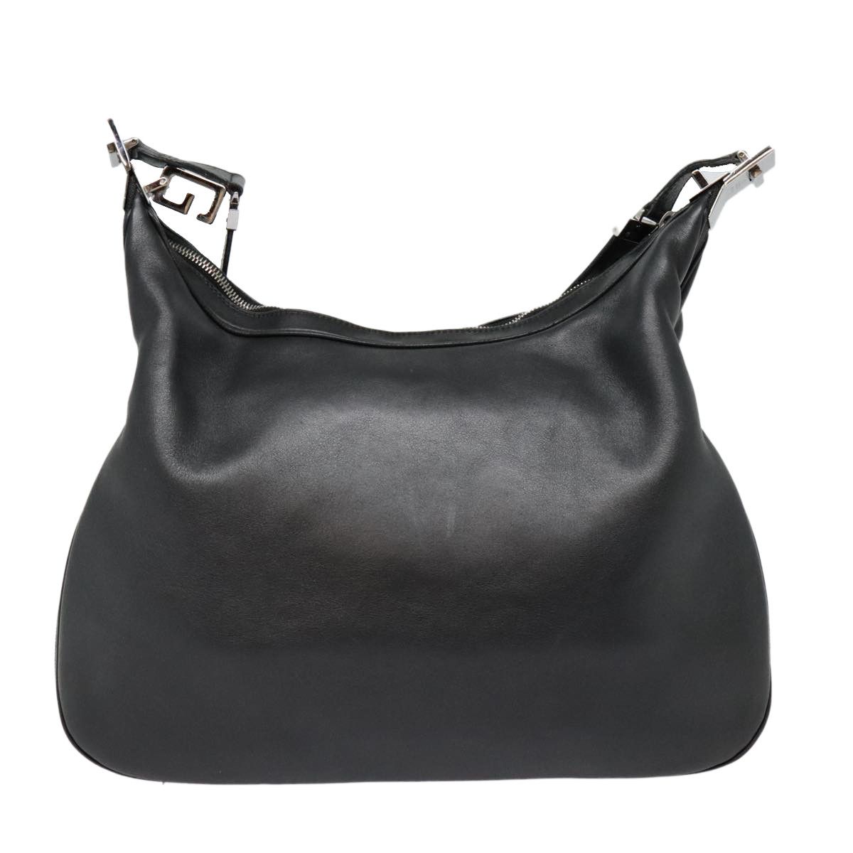 Gucci Black Leather Shoulder Bag (Pre-Owned) Size ONE SIZE - 1 Thumbnail