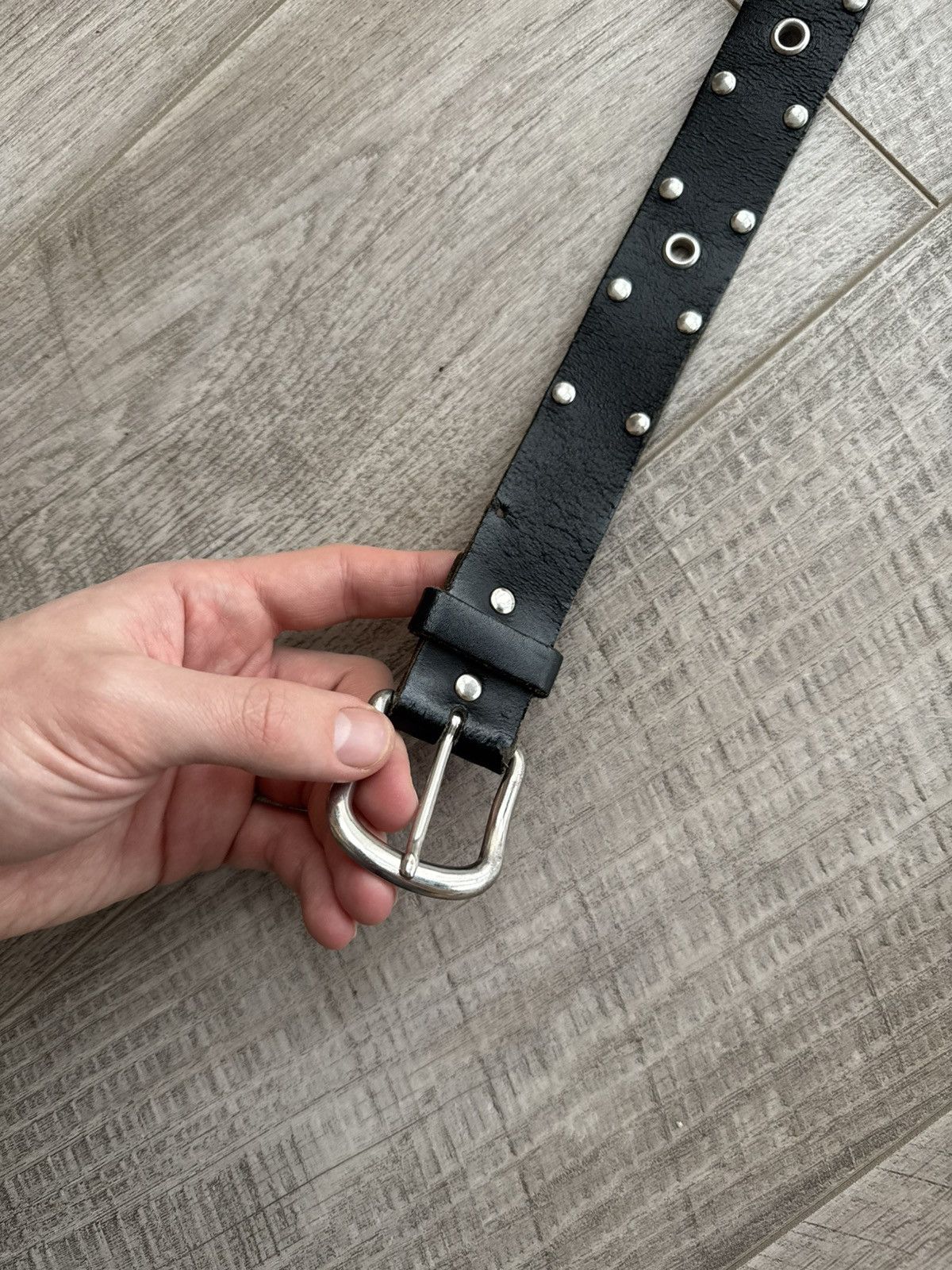 If Six Was Nine VINTAGE Y2K JAPANESE BELT ALT GOTH PUNK RAVE KANYE STYLE Size ONE SIZE - 6 Thumbnail