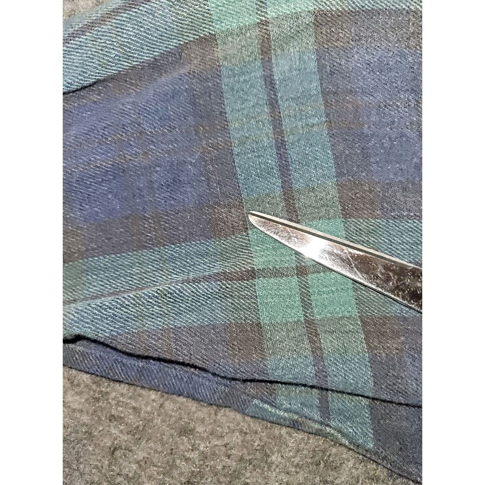 Vintage VINTAGE Nutcracker Button-Up Shirt Christmas Women's 20W Plaid Green Embroidered 90s Holiday Shirt Womens Size 3XL / US 20-22 - 8 Thumbnail